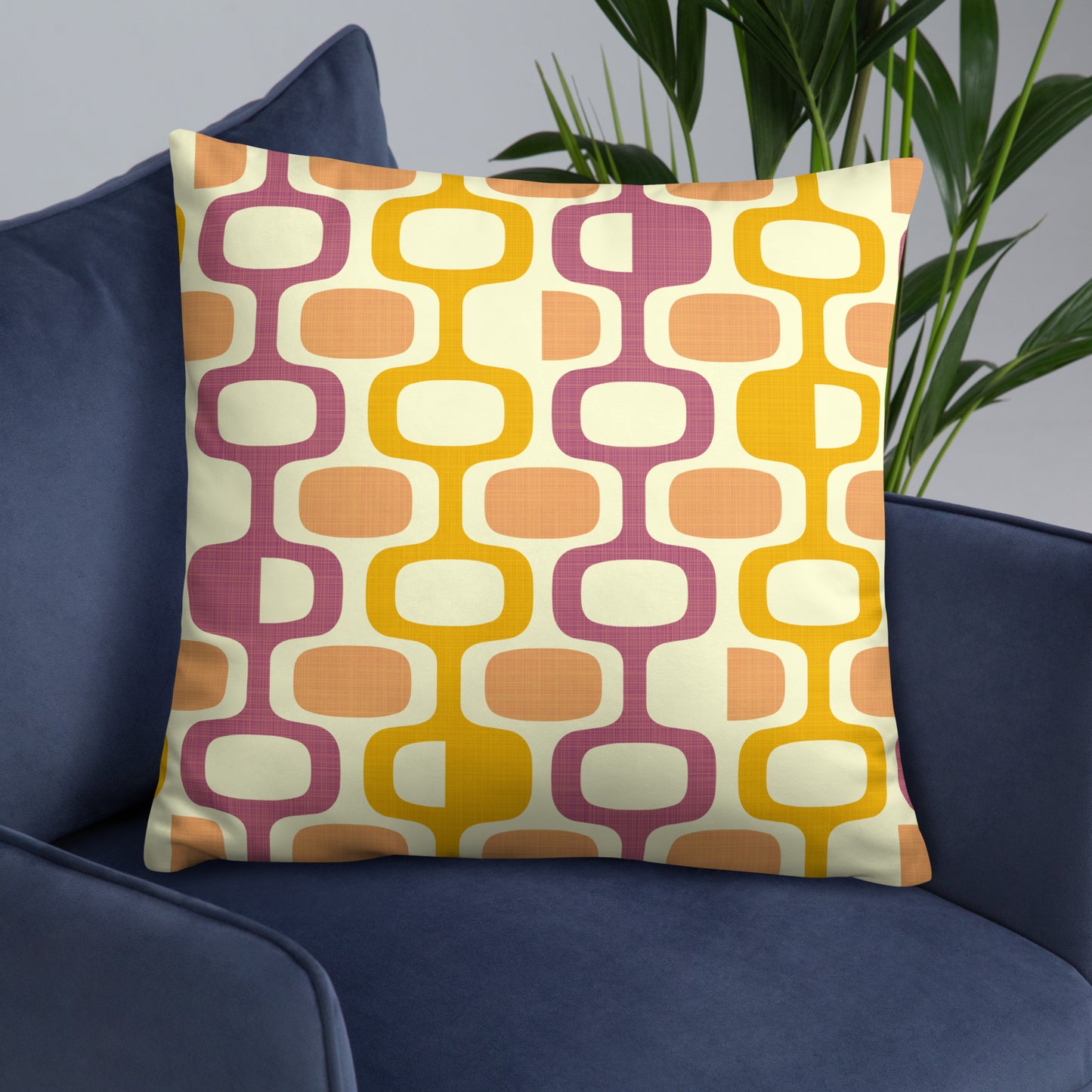 Whatco Peach Berry Marigold Basic Pillow