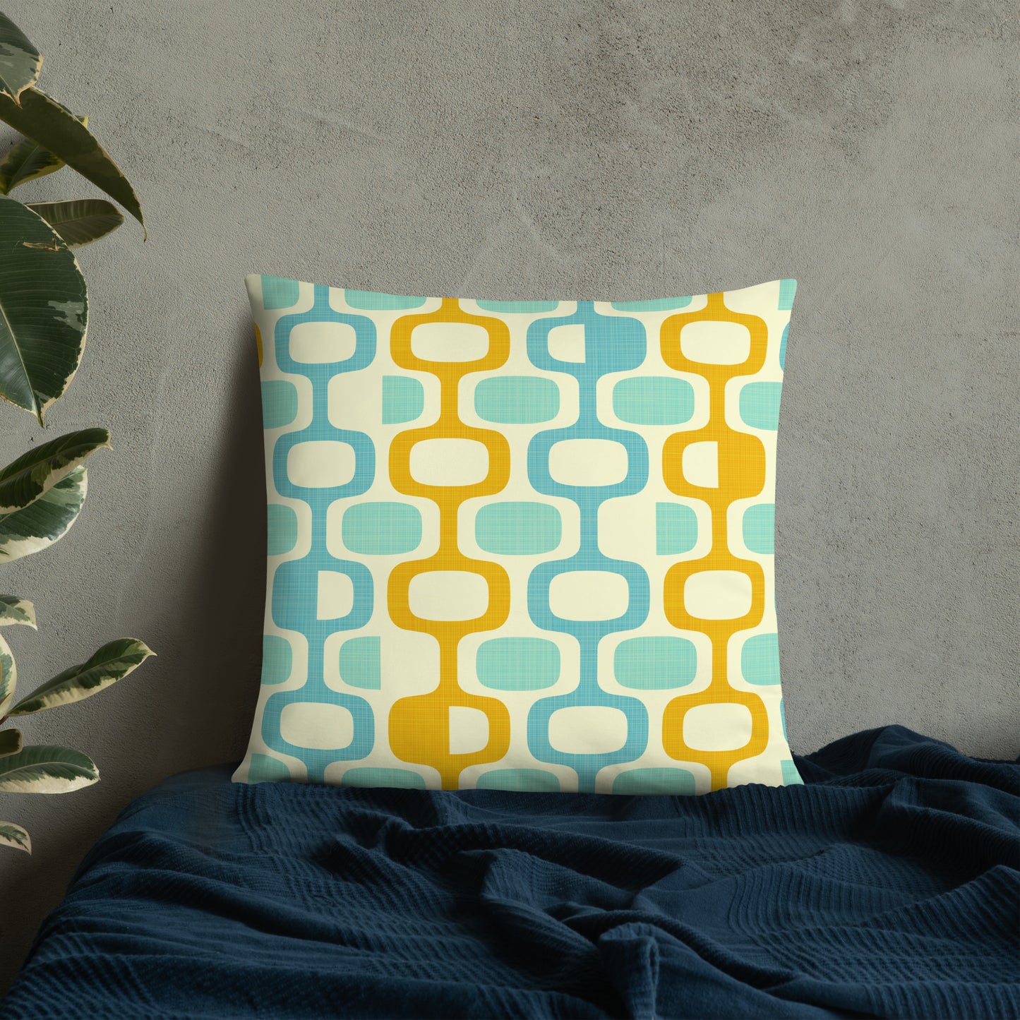 Whatco Marigold Lagoon Basic Pillow