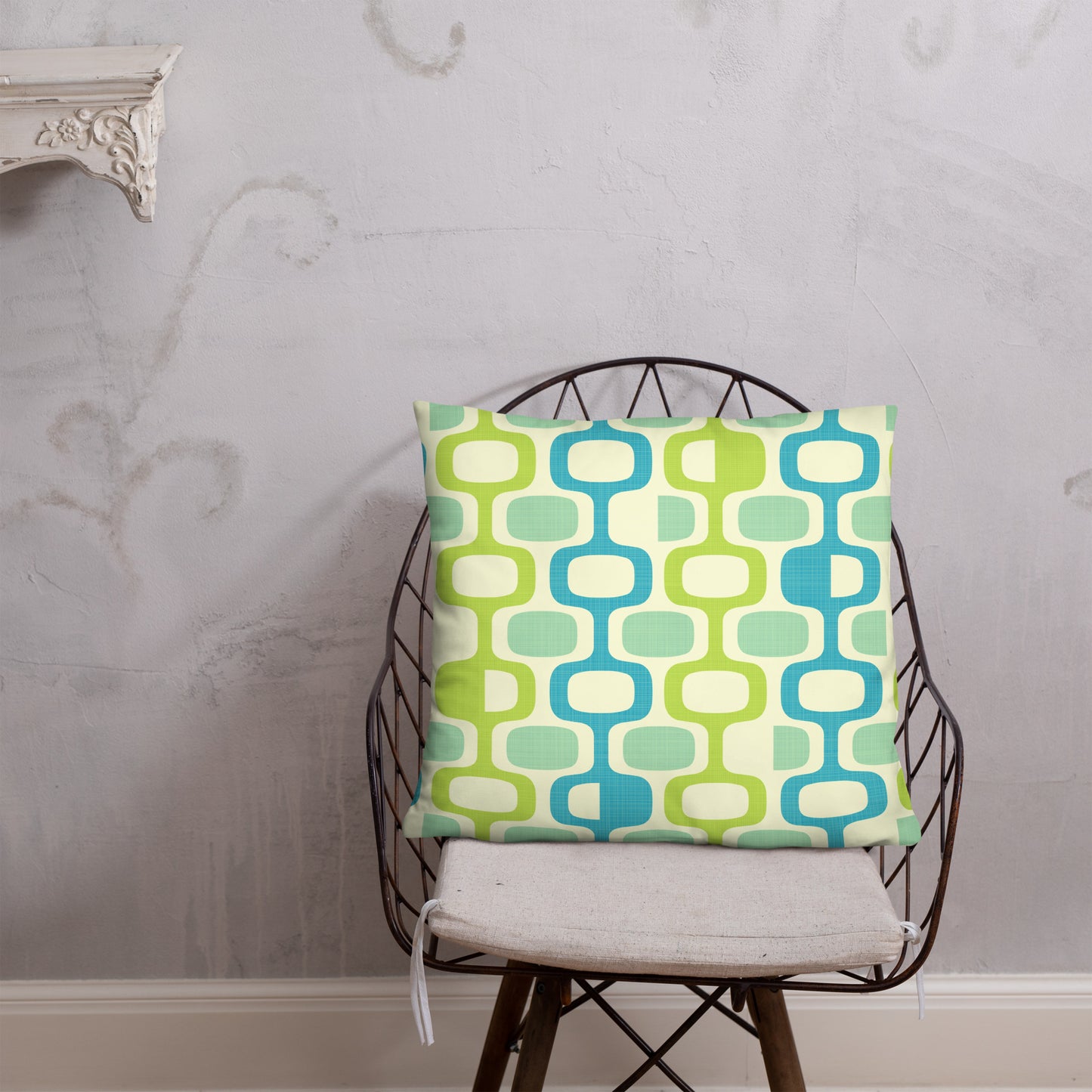 Whatco Caribbean Jade Lime Basic Pillow