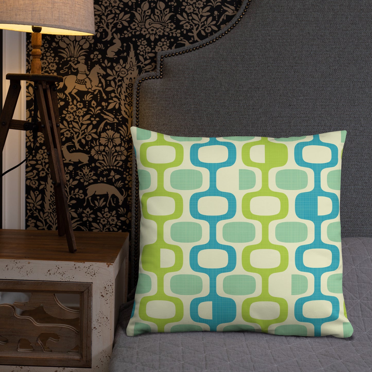 Whatco Caribbean Jade Lime Basic Pillow