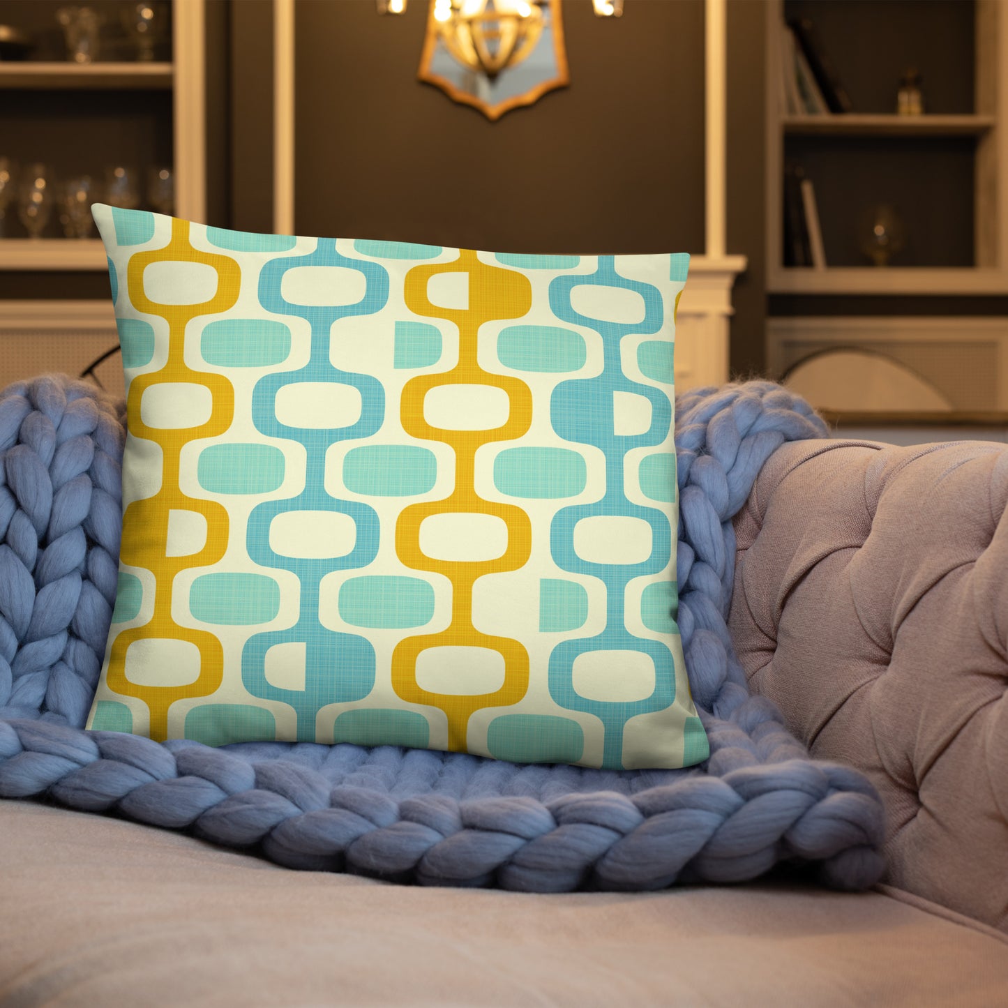 Whatco Marigold Lagoon Basic Pillow