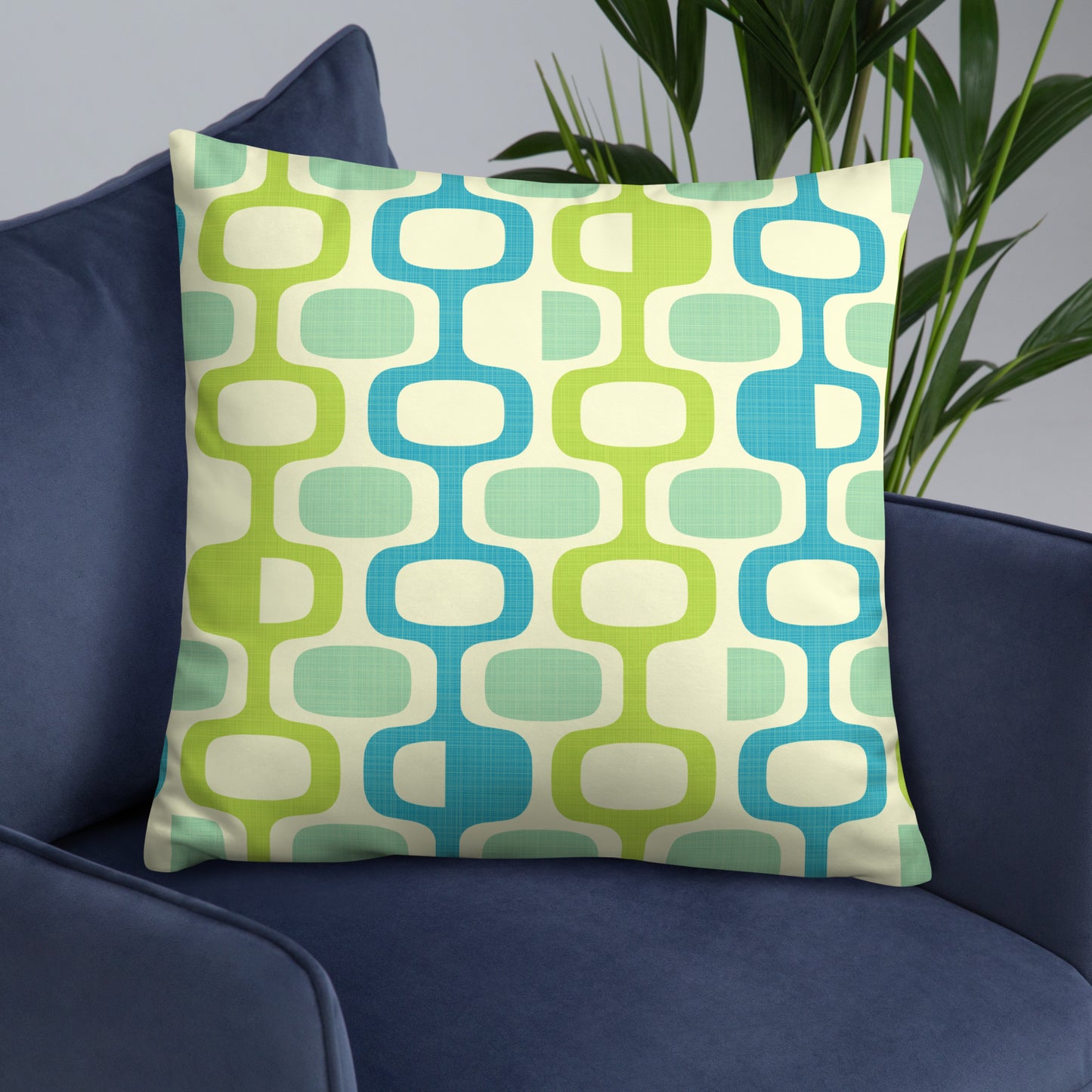 Whatco Caribbean Jade Lime Basic Pillow