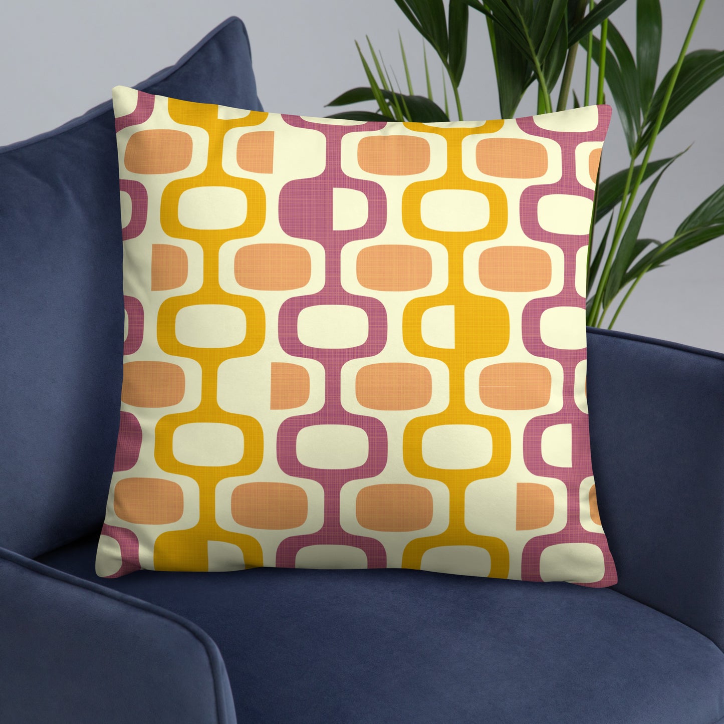 Whatco Peach Berry Marigold Basic Pillow