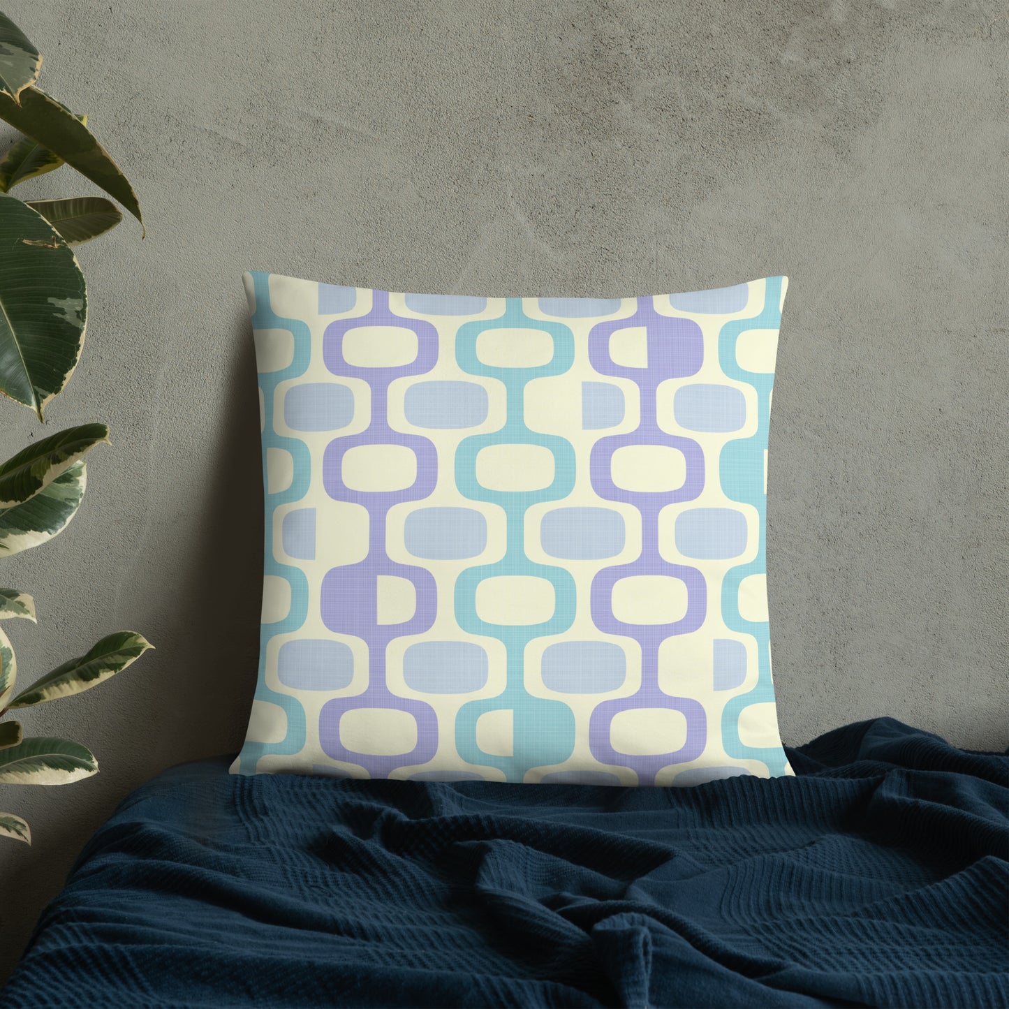 Whatco Sky Blue Orchid Pool Basic Pillow