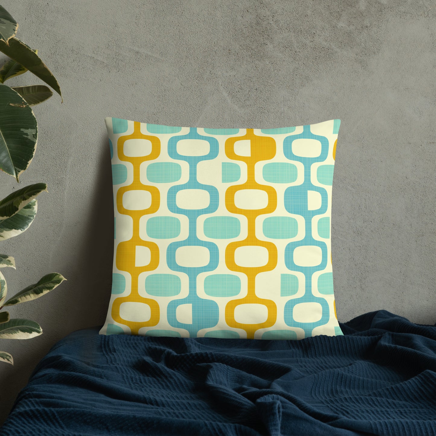 Whatco Marigold Lagoon Basic Pillow