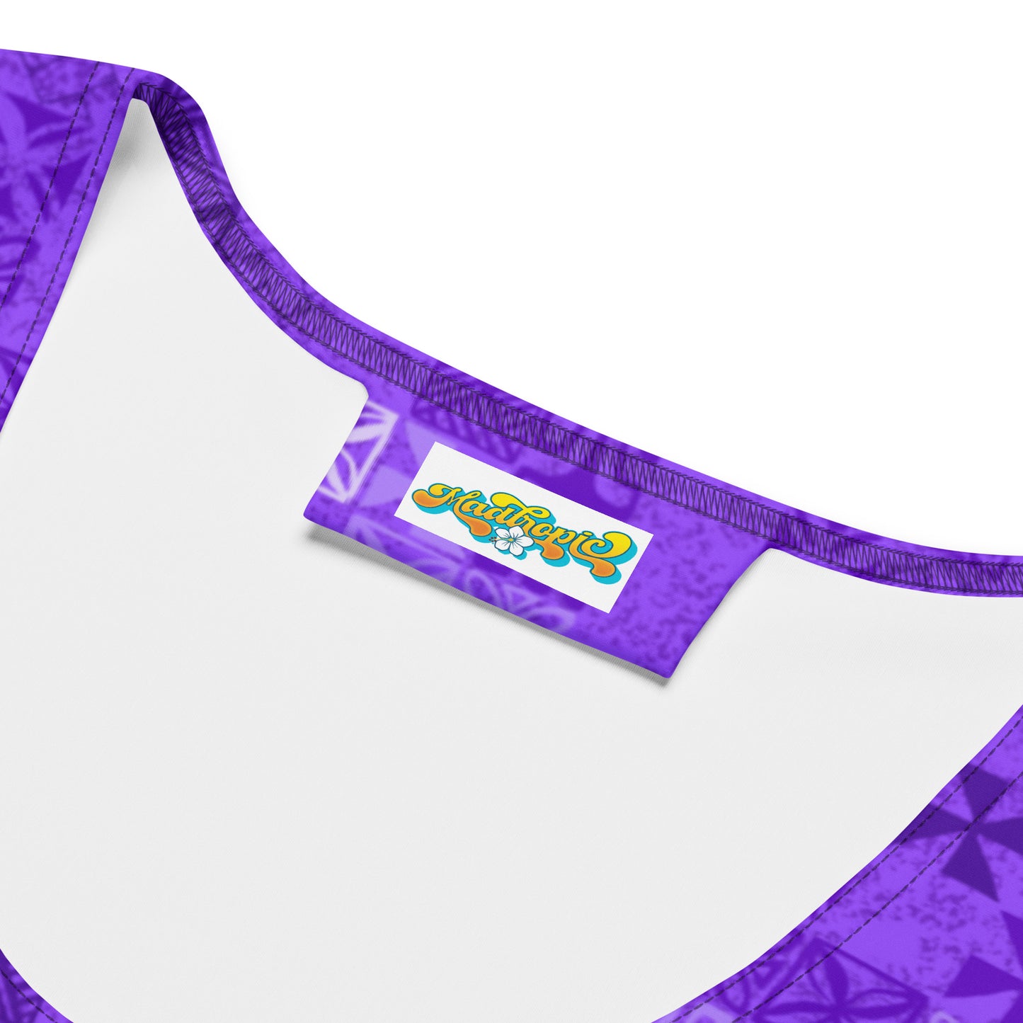 Tapa Tuesday Purple Crop Top