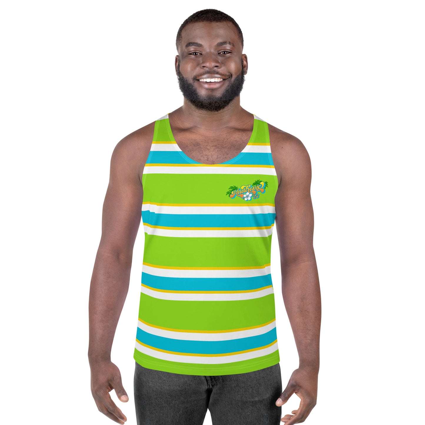 Tropic Stripe #5 Unisex Tank Top