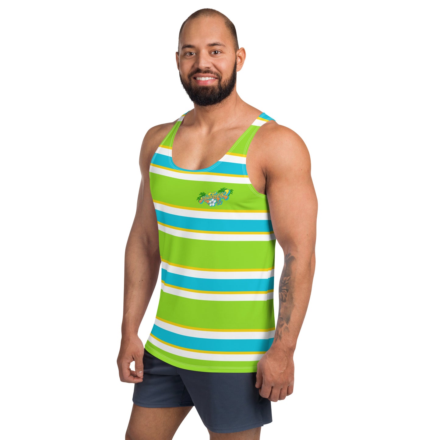 Tropic Stripe #5 Unisex Tank Top