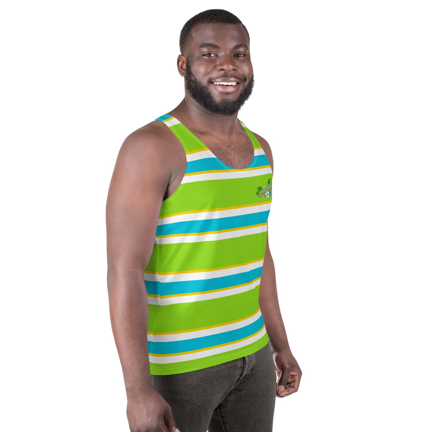 Tropic Stripe #5 Unisex Tank Top
