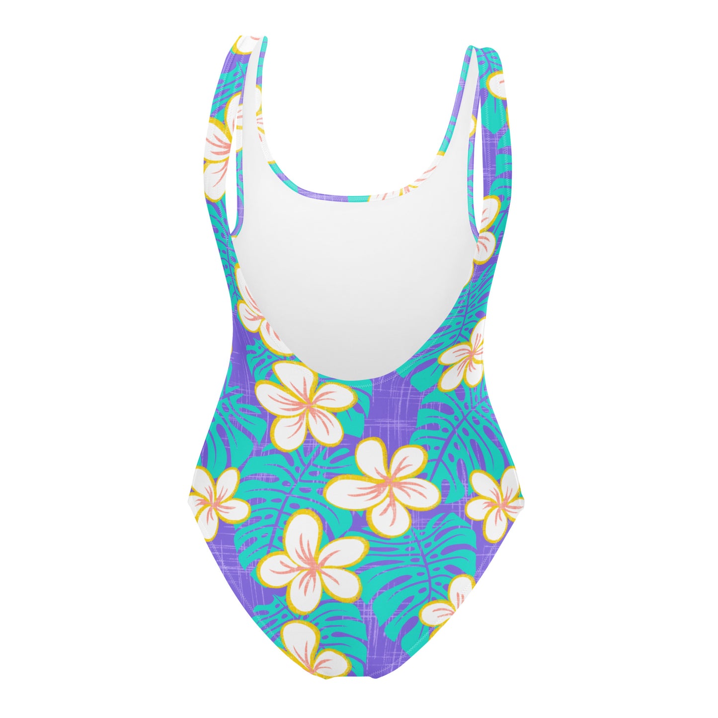 Ube Blue One-Piece Swimsuit