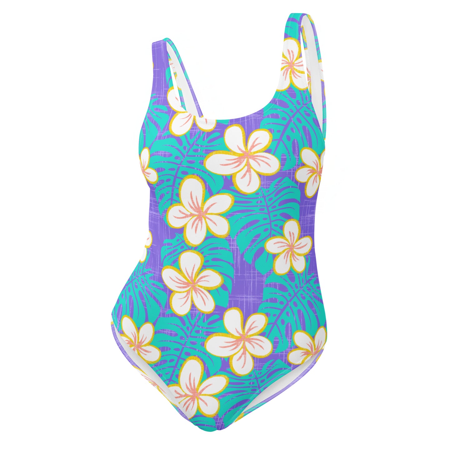 Ube Blue One-Piece Swimsuit