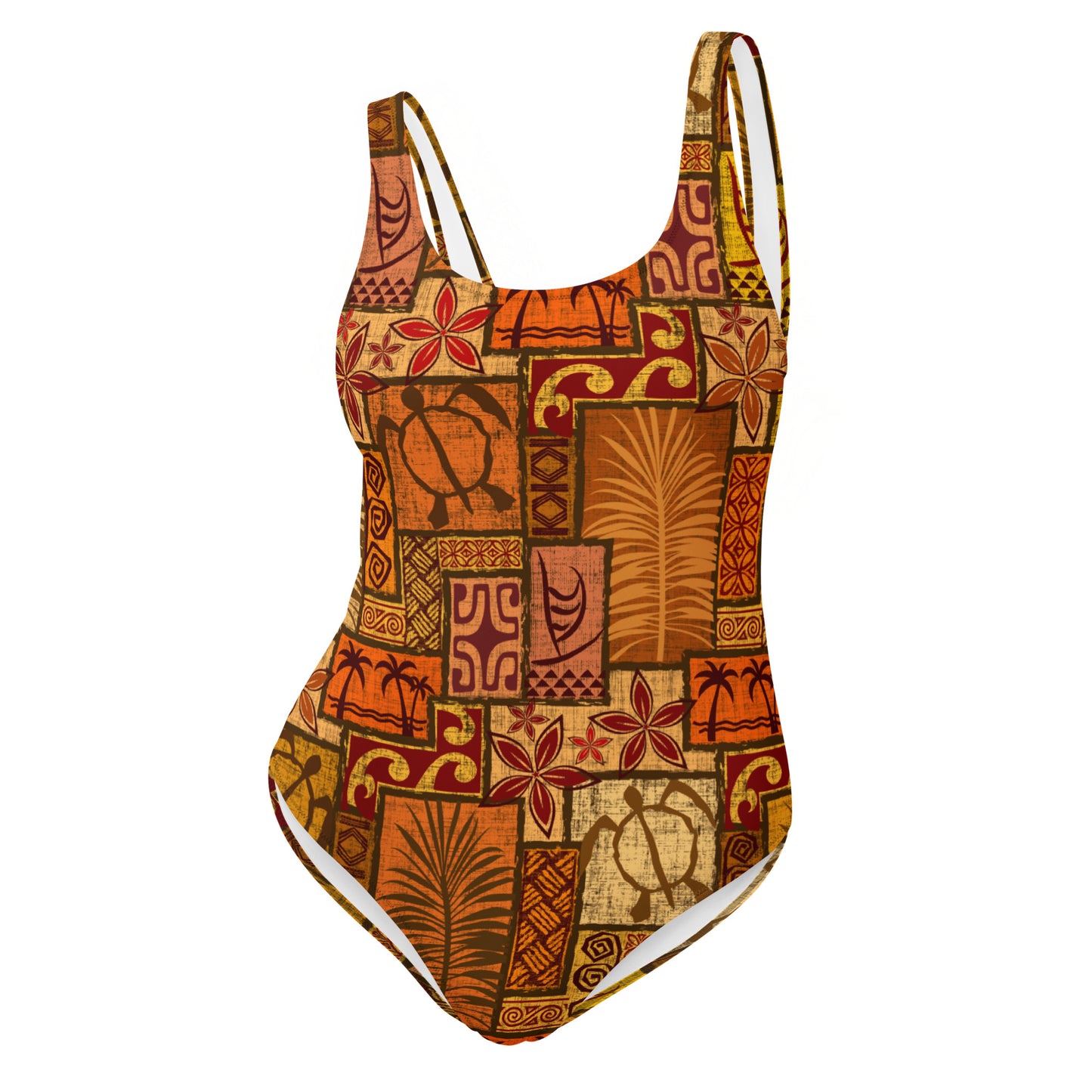Moku Malihini Pele Sunset One-Piece Swimsuit