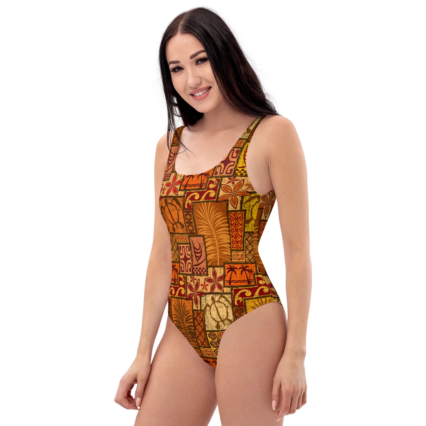 Moku Malihini Pele Sunset One-Piece Swimsuit