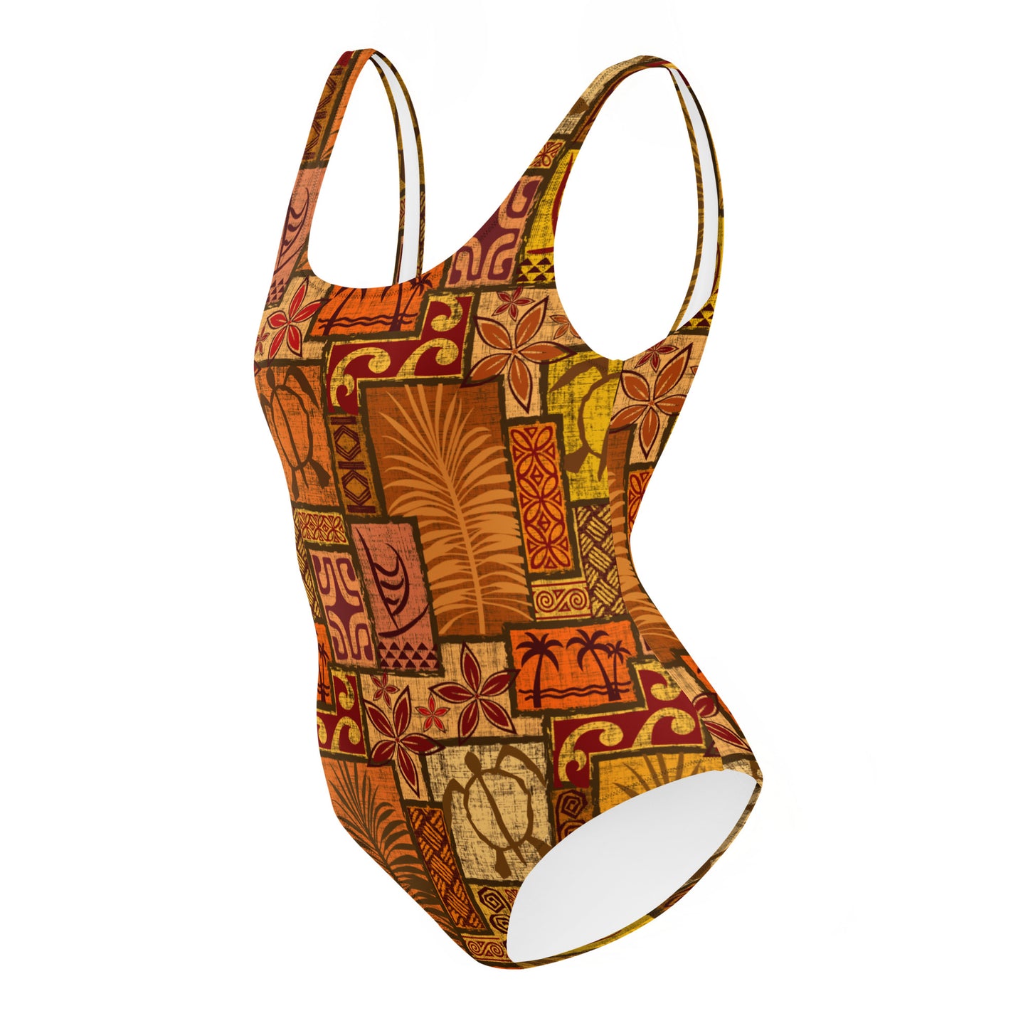 Moku Malihini Pele Sunset One-Piece Swimsuit