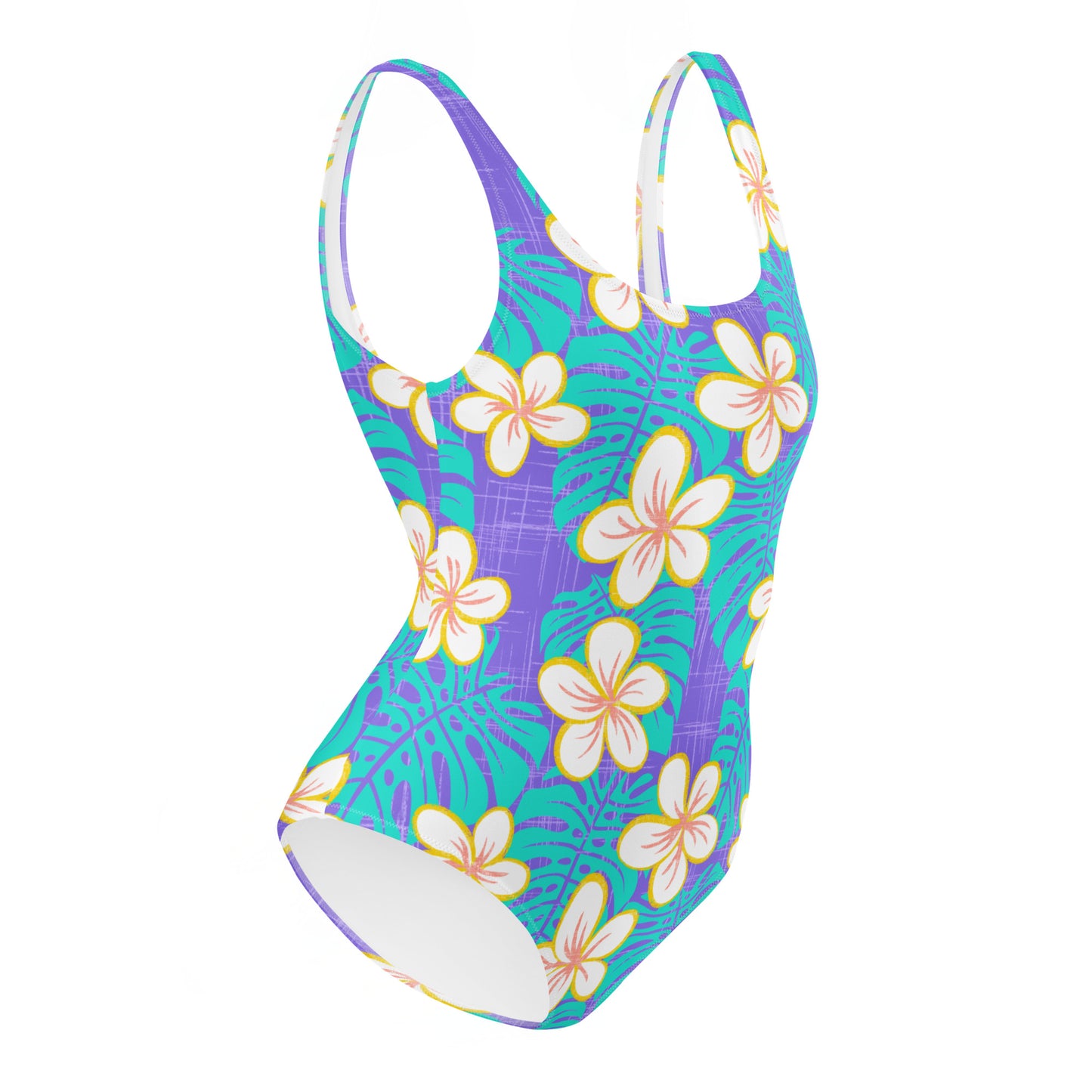 Ube Blue One-Piece Swimsuit