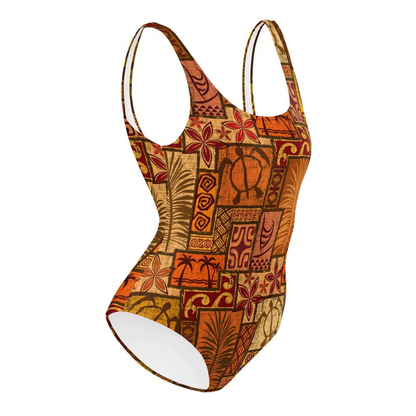 Moku Malihini Pele Sunset One-Piece Swimsuit