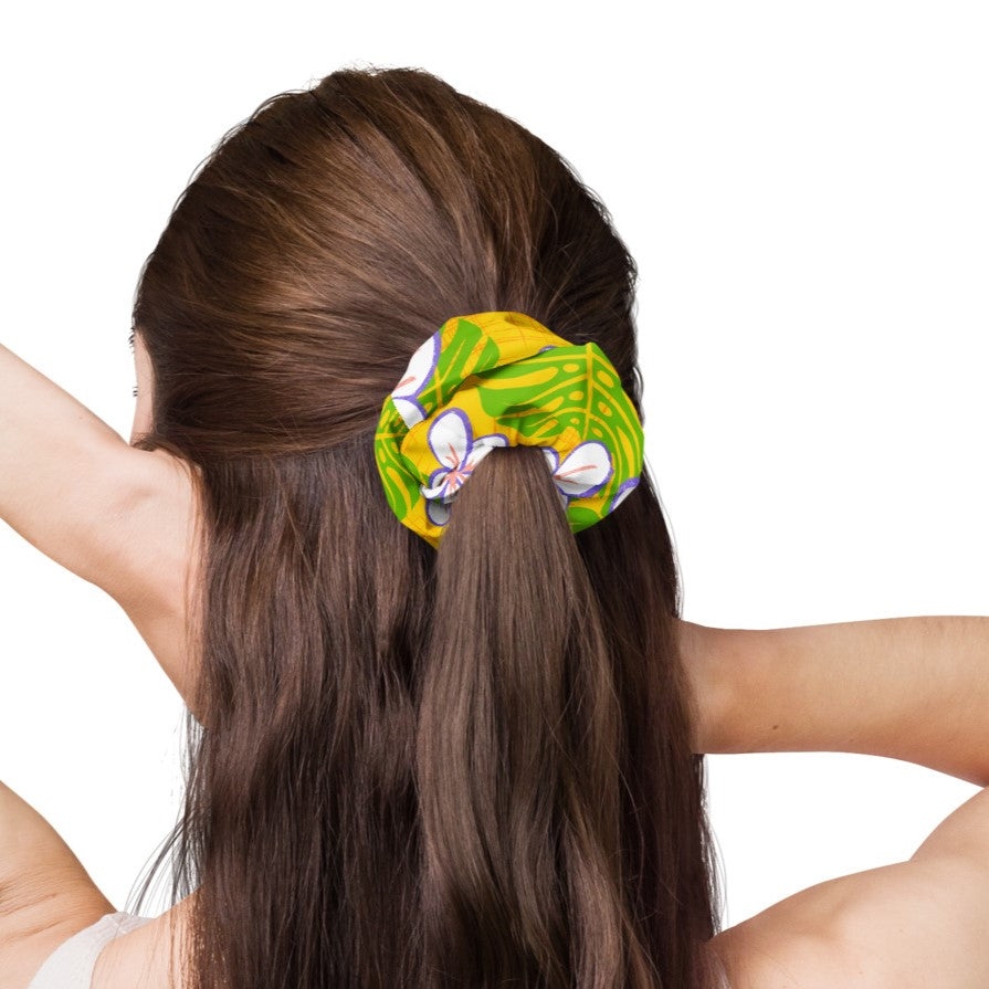 Easter Basket Recycled Scrunchie