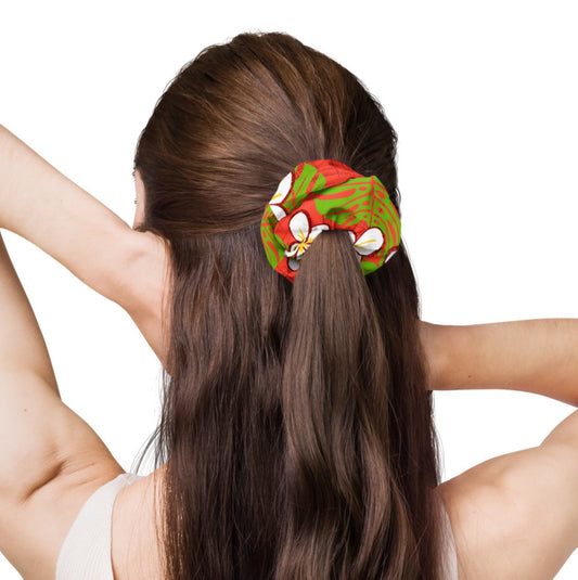 Kalikimaka Recycled Scrunchie