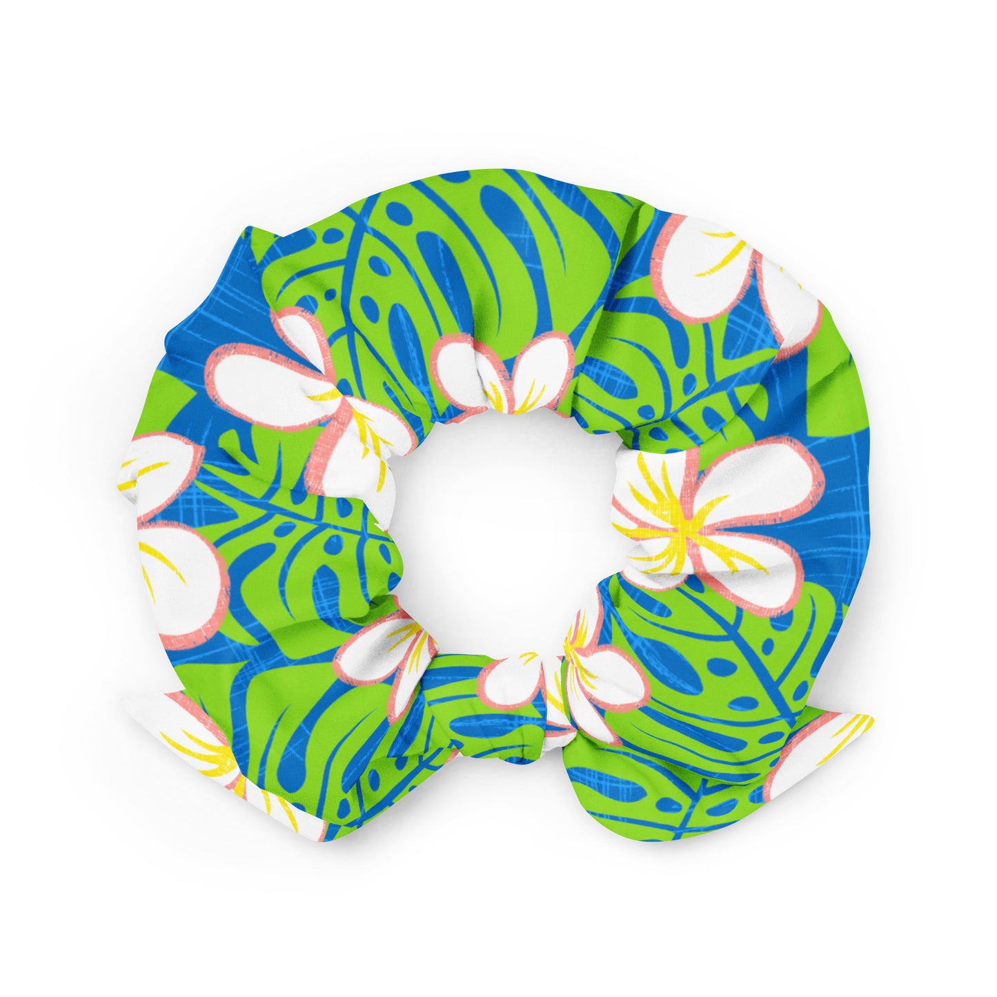 Honolulu Holiday Recycled Scrunchie