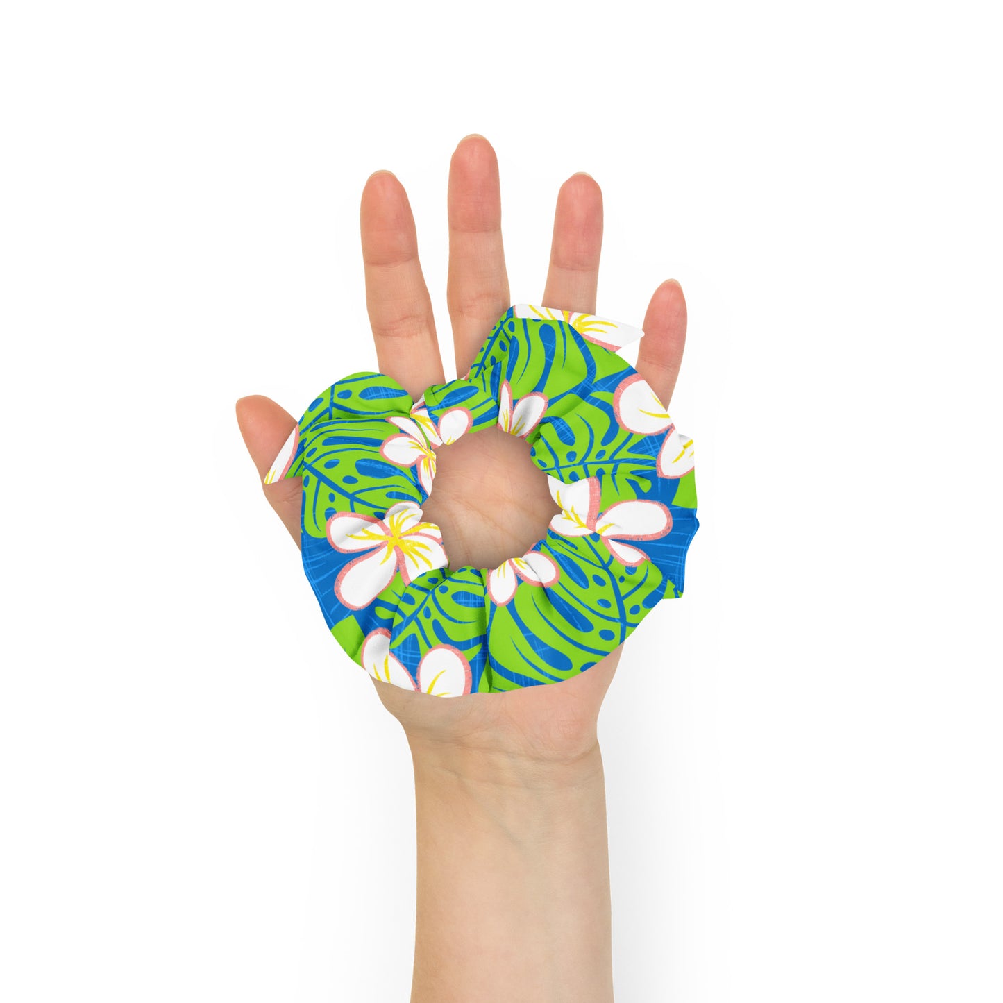Honolulu Holiday Recycled Scrunchie