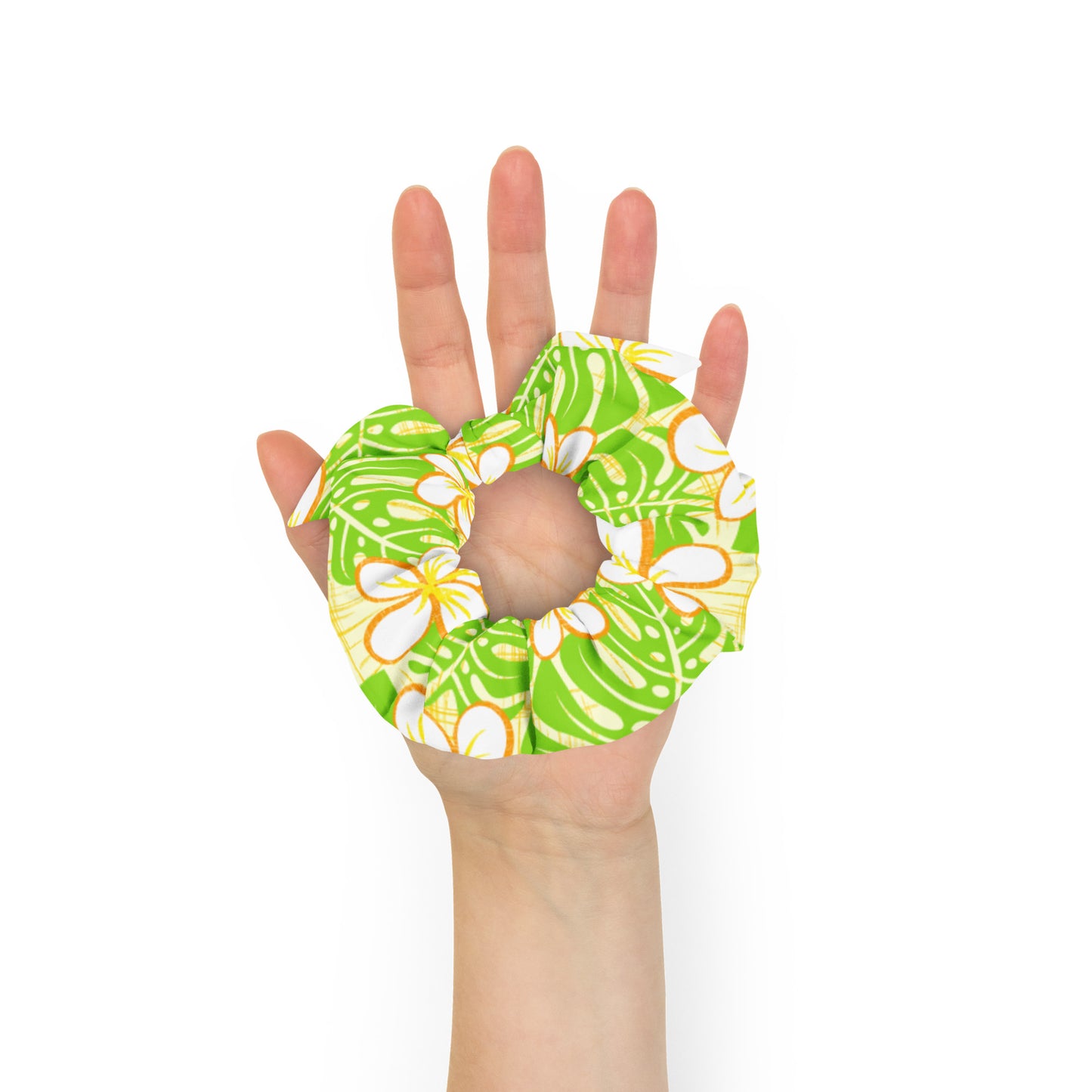 Summer Beach Recycled Scrunchie