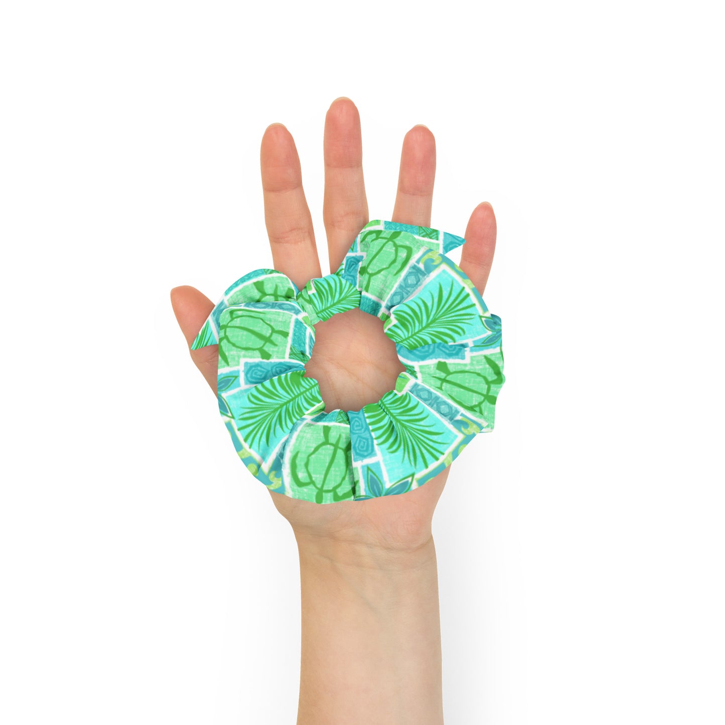 Moku Cool Water Recycled Scrunchie
