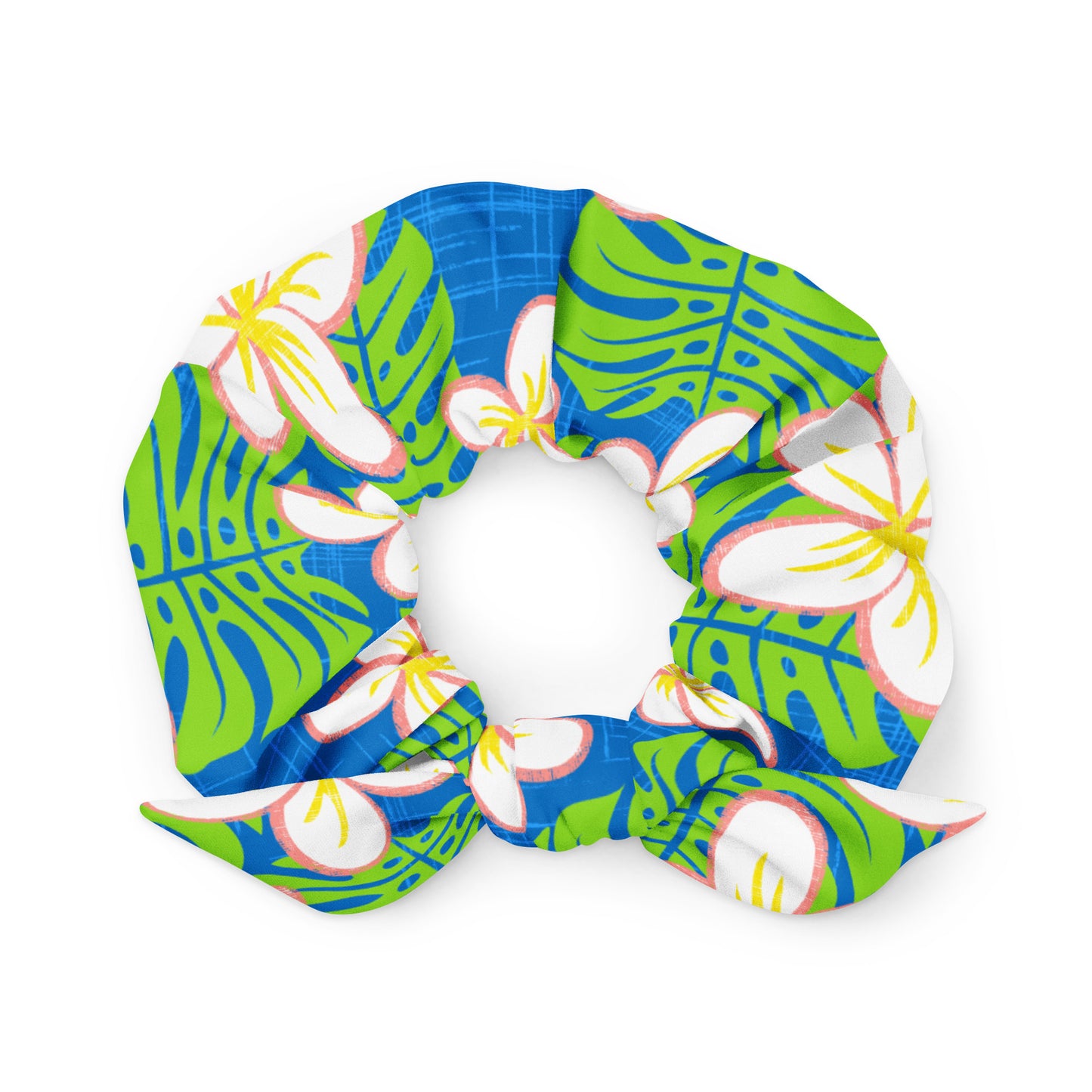 Honolulu Holiday Recycled Scrunchie