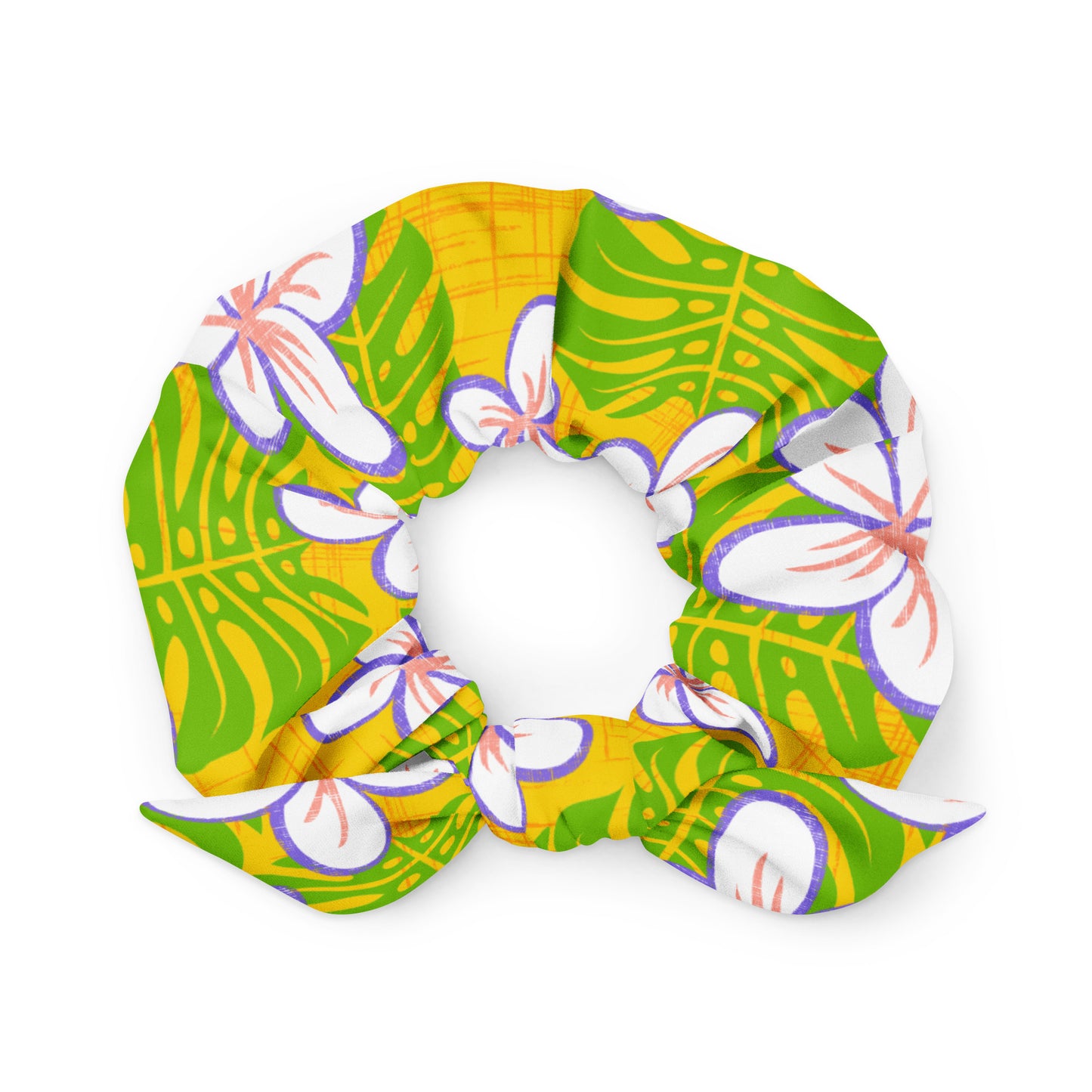 Easter Basket Recycled Scrunchie