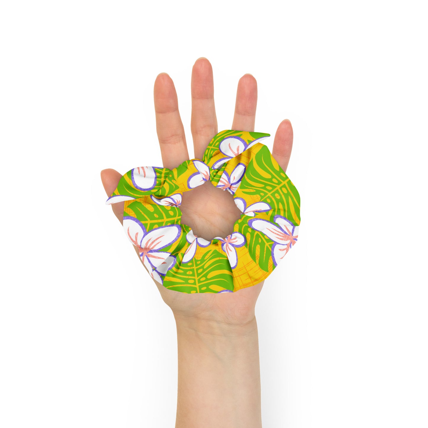 Easter Basket Recycled Scrunchie