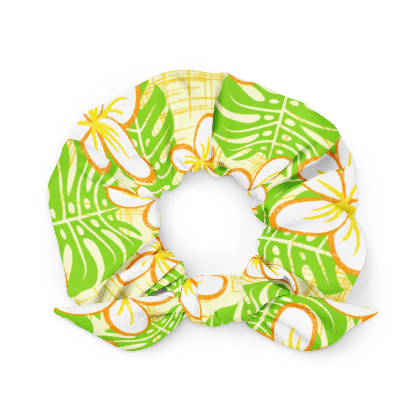 Summer Beach Recycled Scrunchie