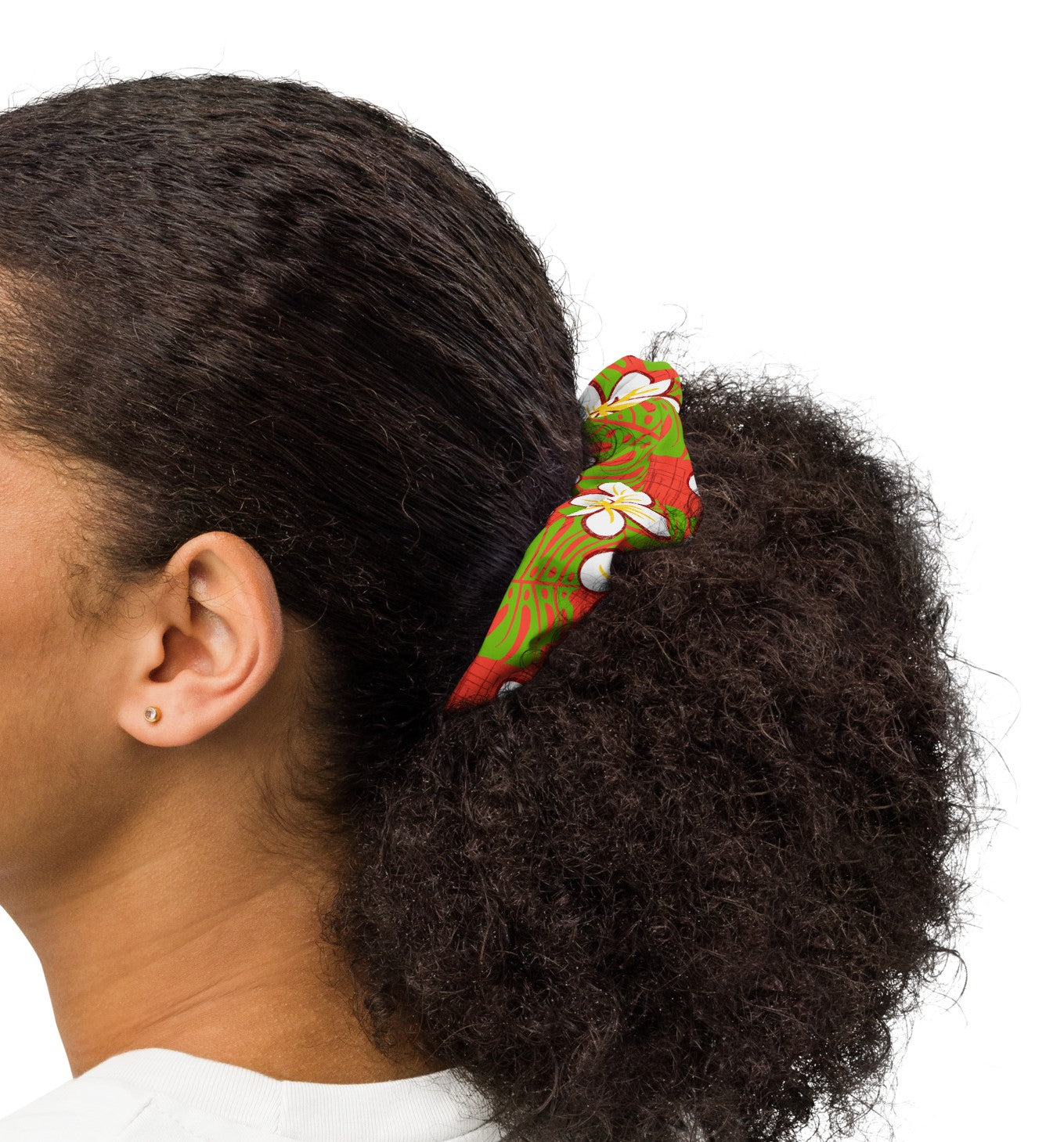 Kalikimaka Recycled Scrunchie