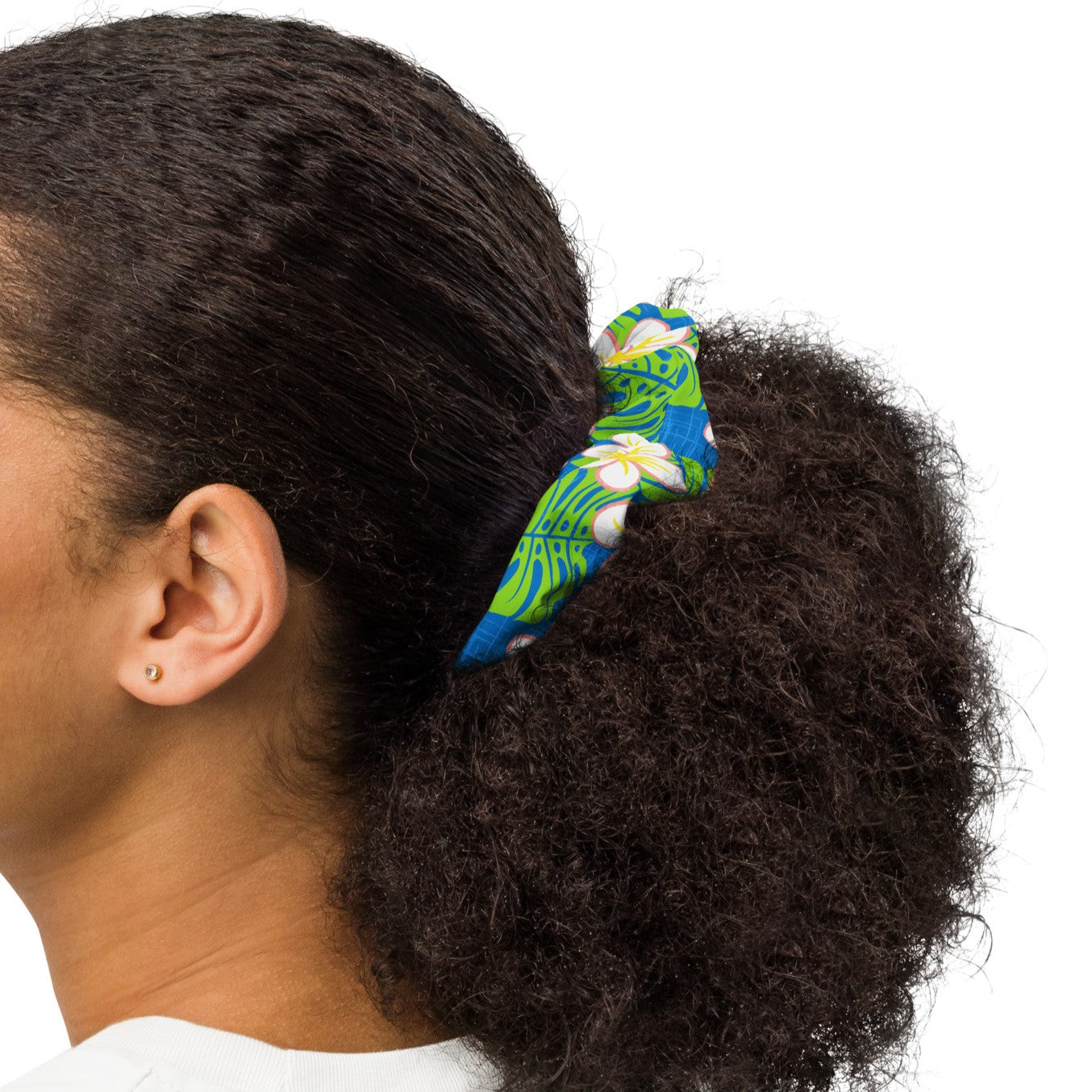 Honolulu Holiday Recycled Scrunchie