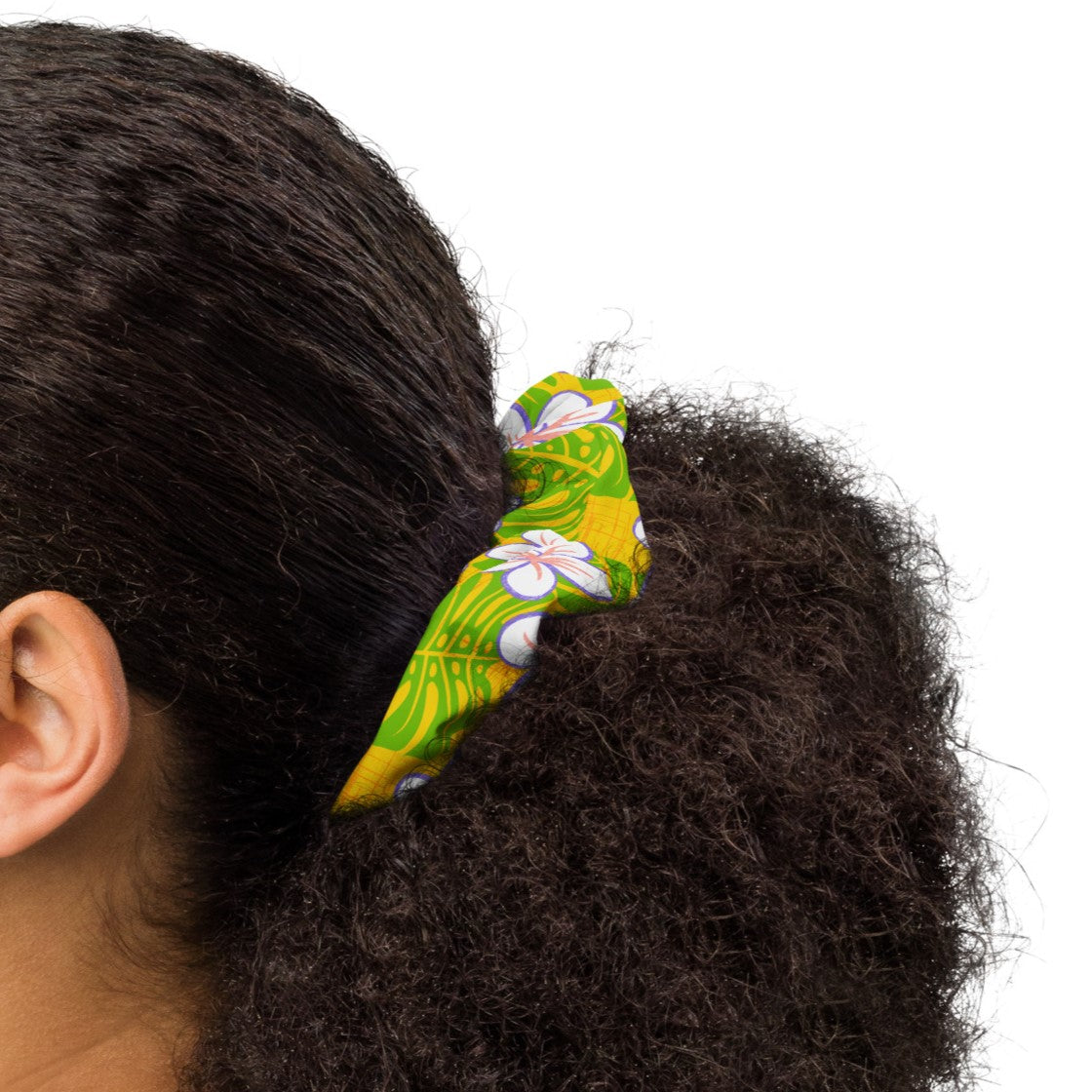 Easter Basket Recycled Scrunchie