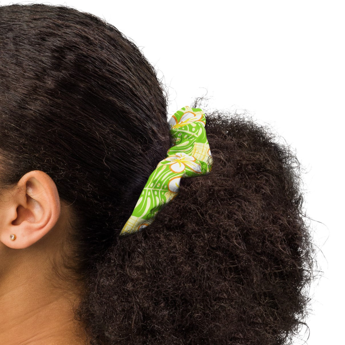 Summer Beach Recycled Scrunchie