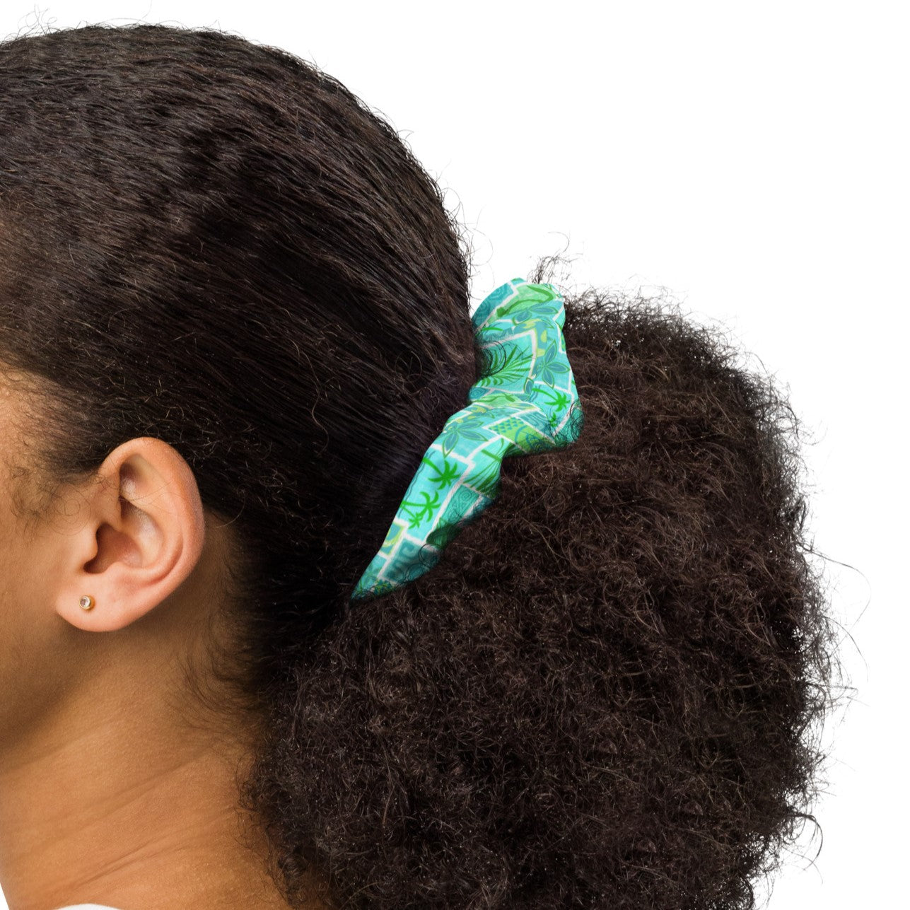 Moku Cool Water Recycled Scrunchie