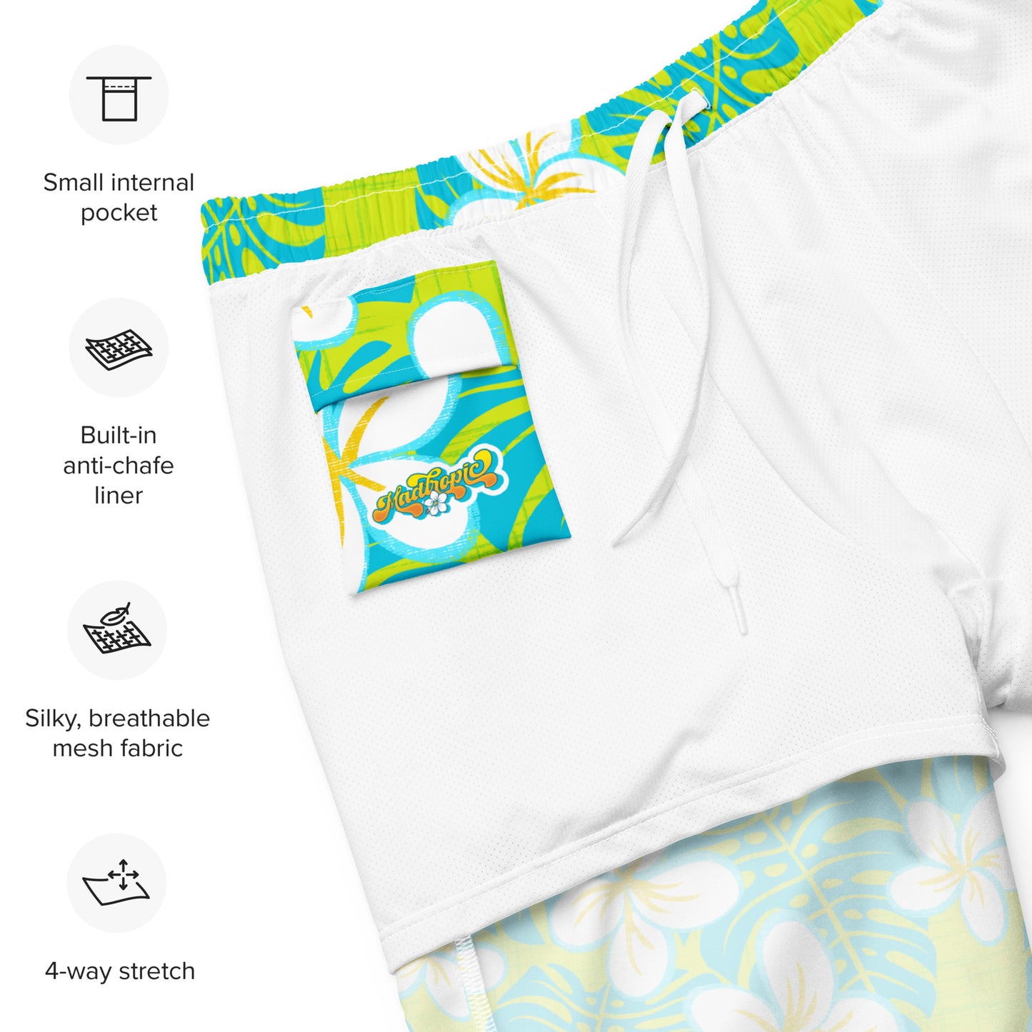 My Blue Heaven Men's swim trunks