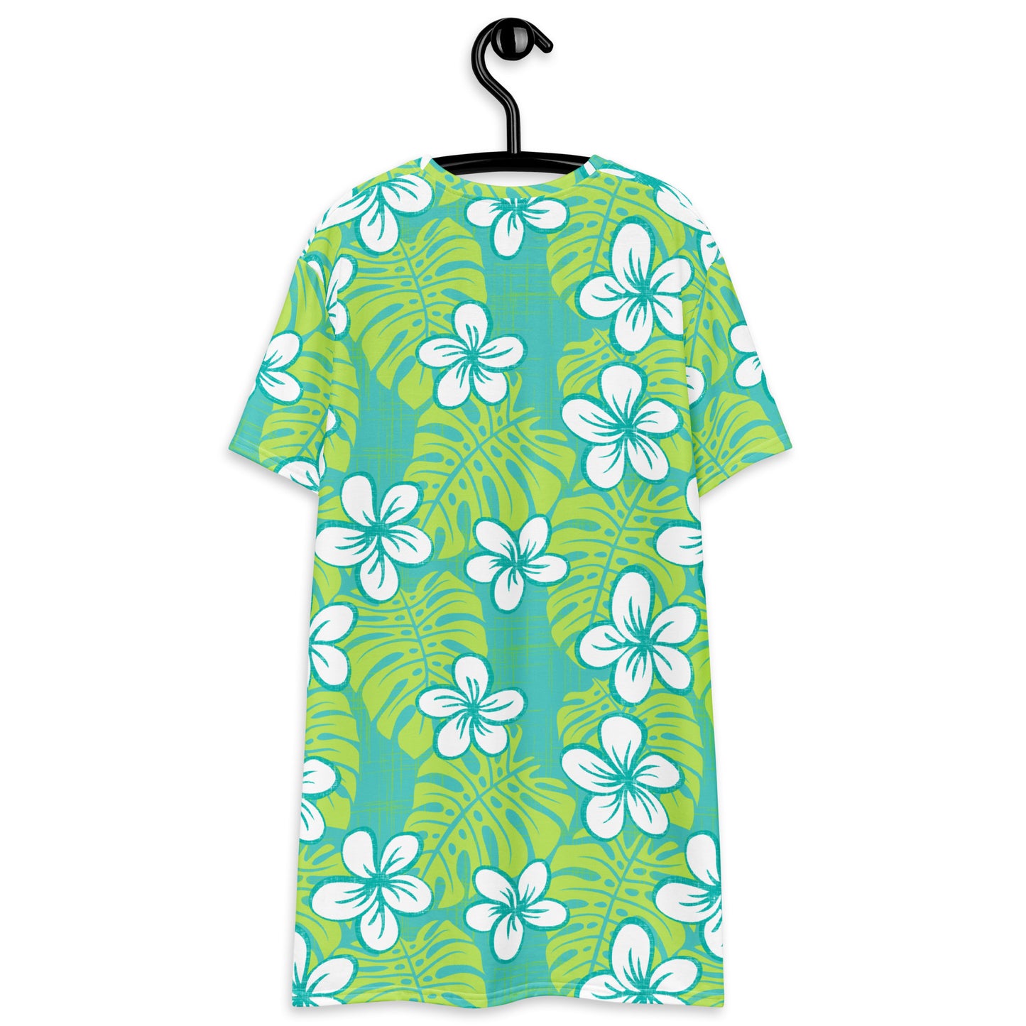 Faded Green Garden T-shirt dress