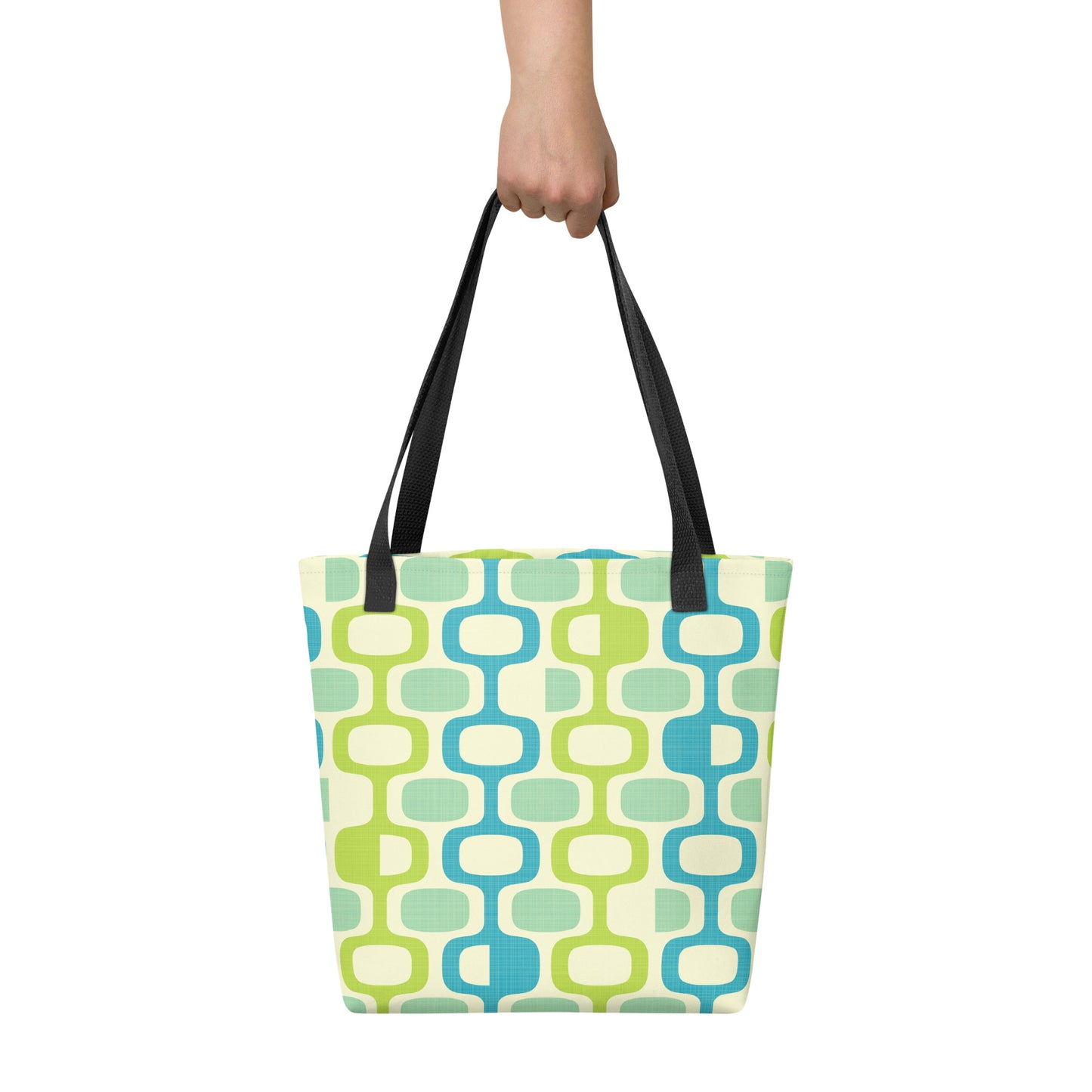 Caribbean Jade Lime Tote bag