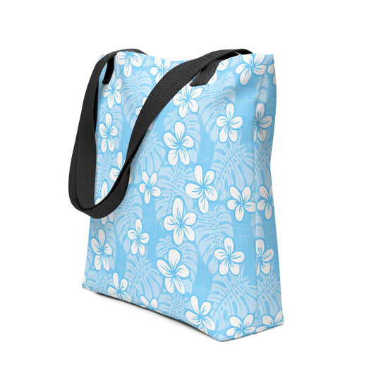 Pale Blue Garden Tote bag