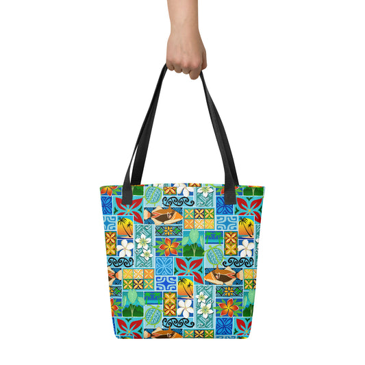 New Hawaiian Motif Tote bag
