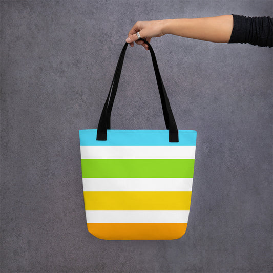 Tropic Stripe Tote bag