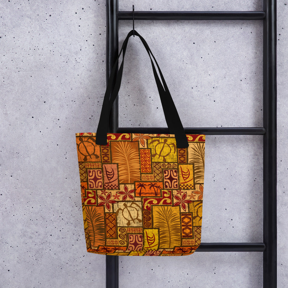 Moku Malihini Pele Sunset Tote bag