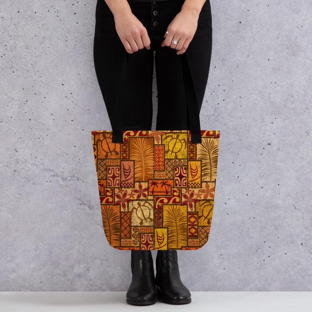 Moku Malihini Pele Sunset Tote bag