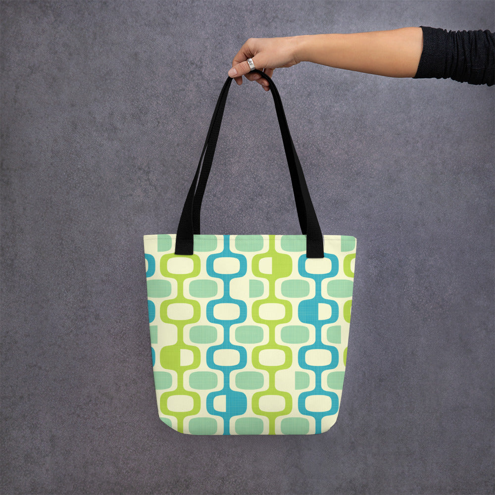 Caribbean Jade Lime Tote bag