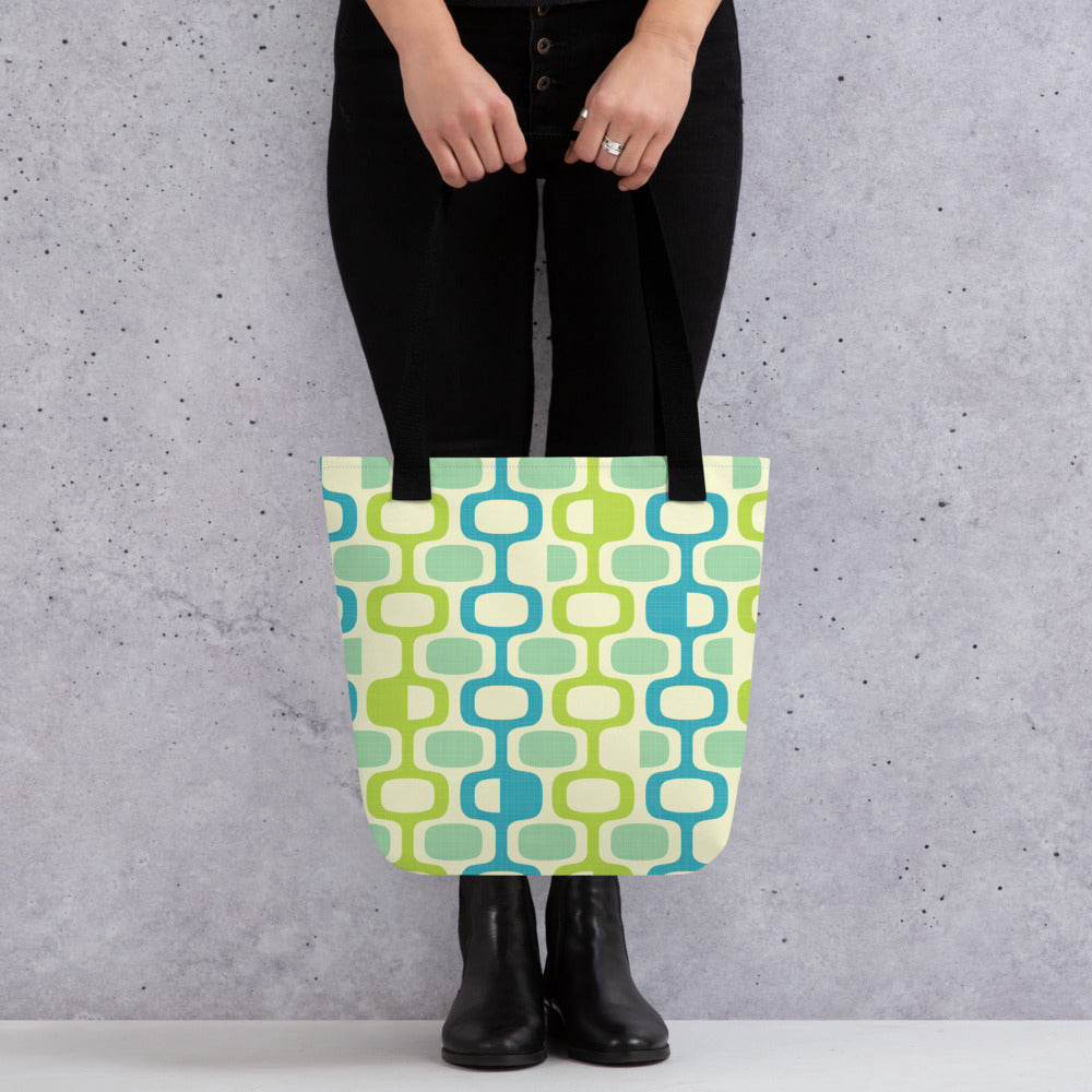 Caribbean Jade Lime Tote bag