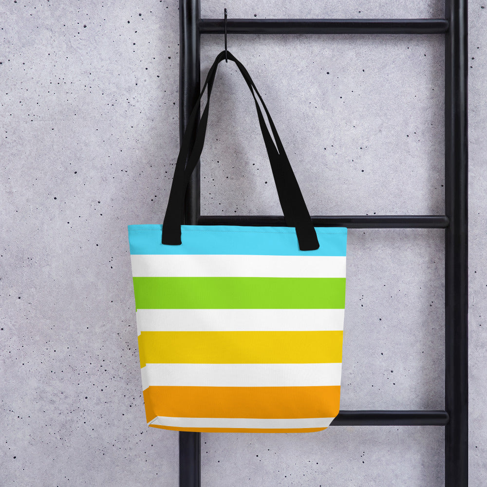 Tropic Stripe Tote bag