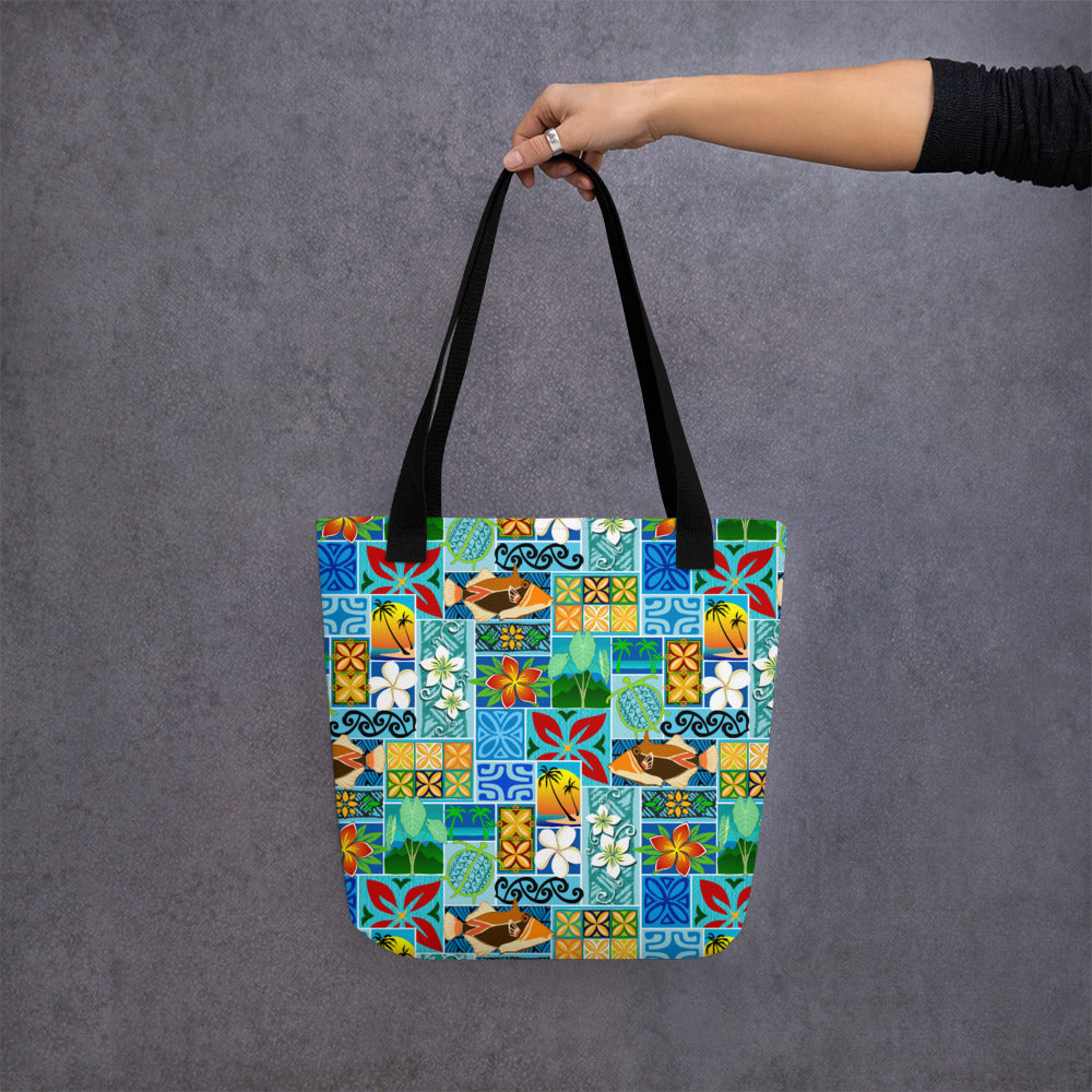 New Hawaiian Motif Tote bag