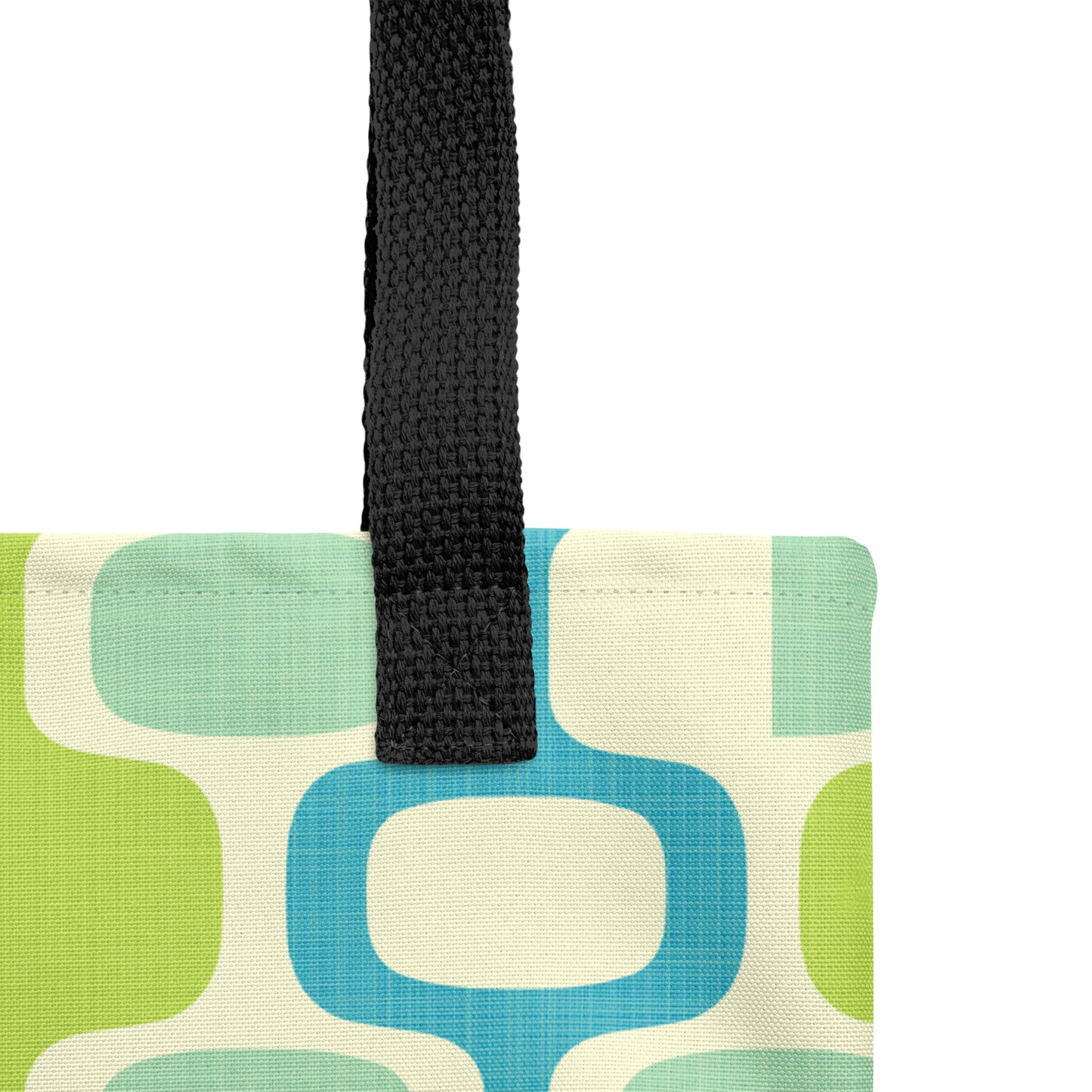 Caribbean Jade Lime Tote bag