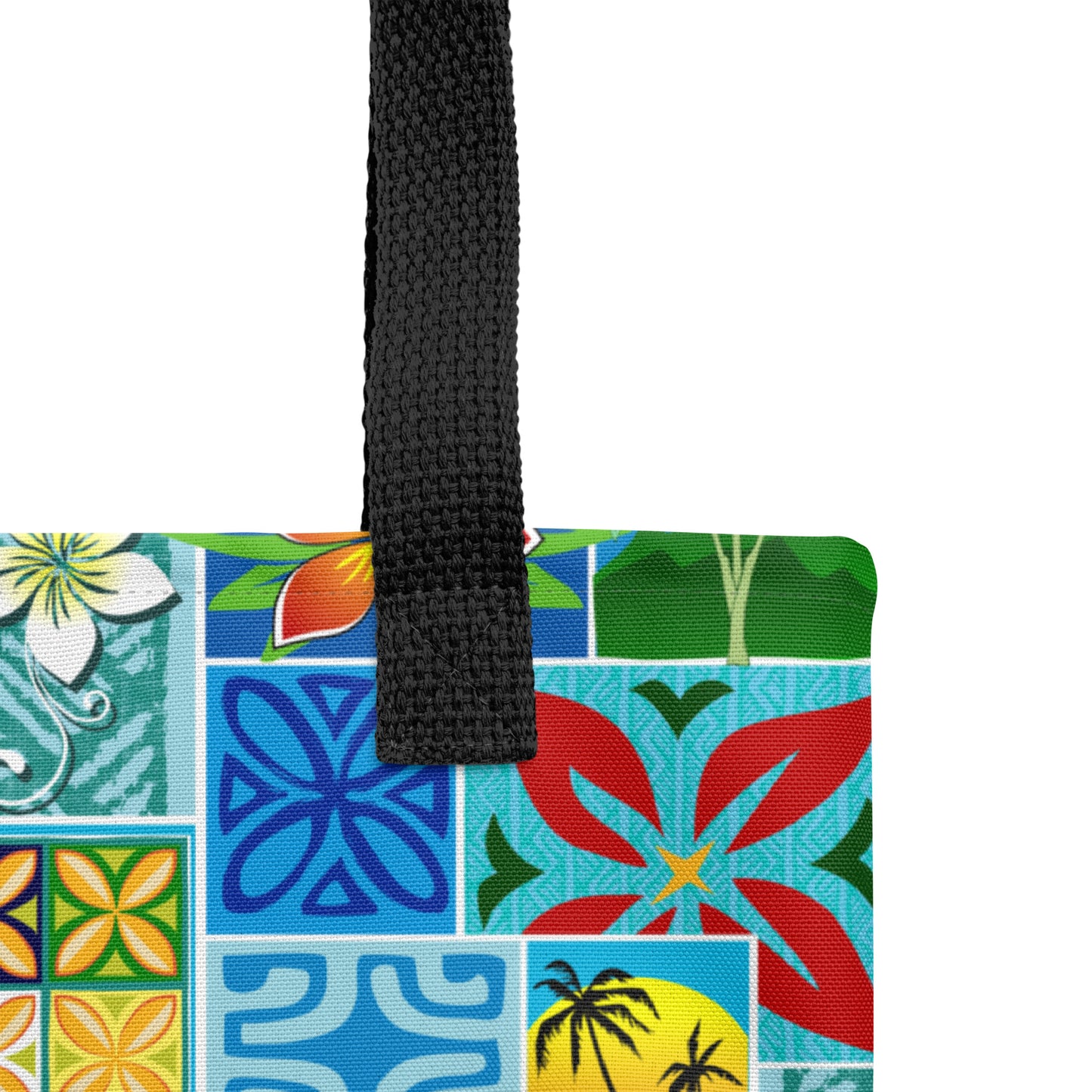 New Hawaiian Motif Tote bag