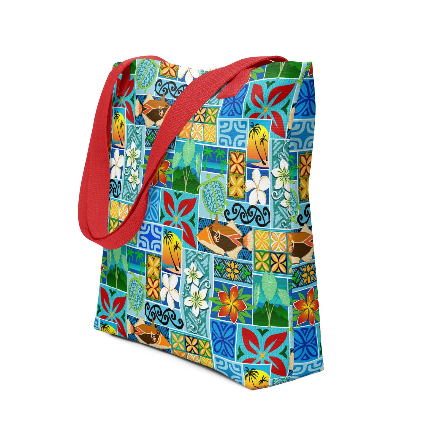 New Hawaiian Motif Tote bag